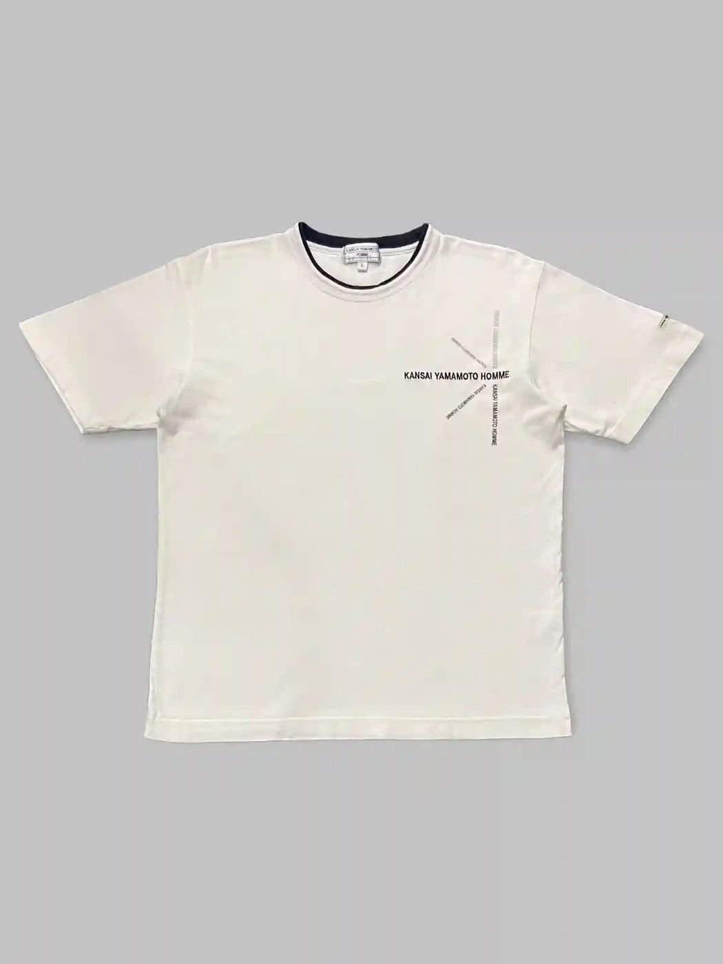 Vintage Kansai Yamamoto Homme Embroidered Tshirt
