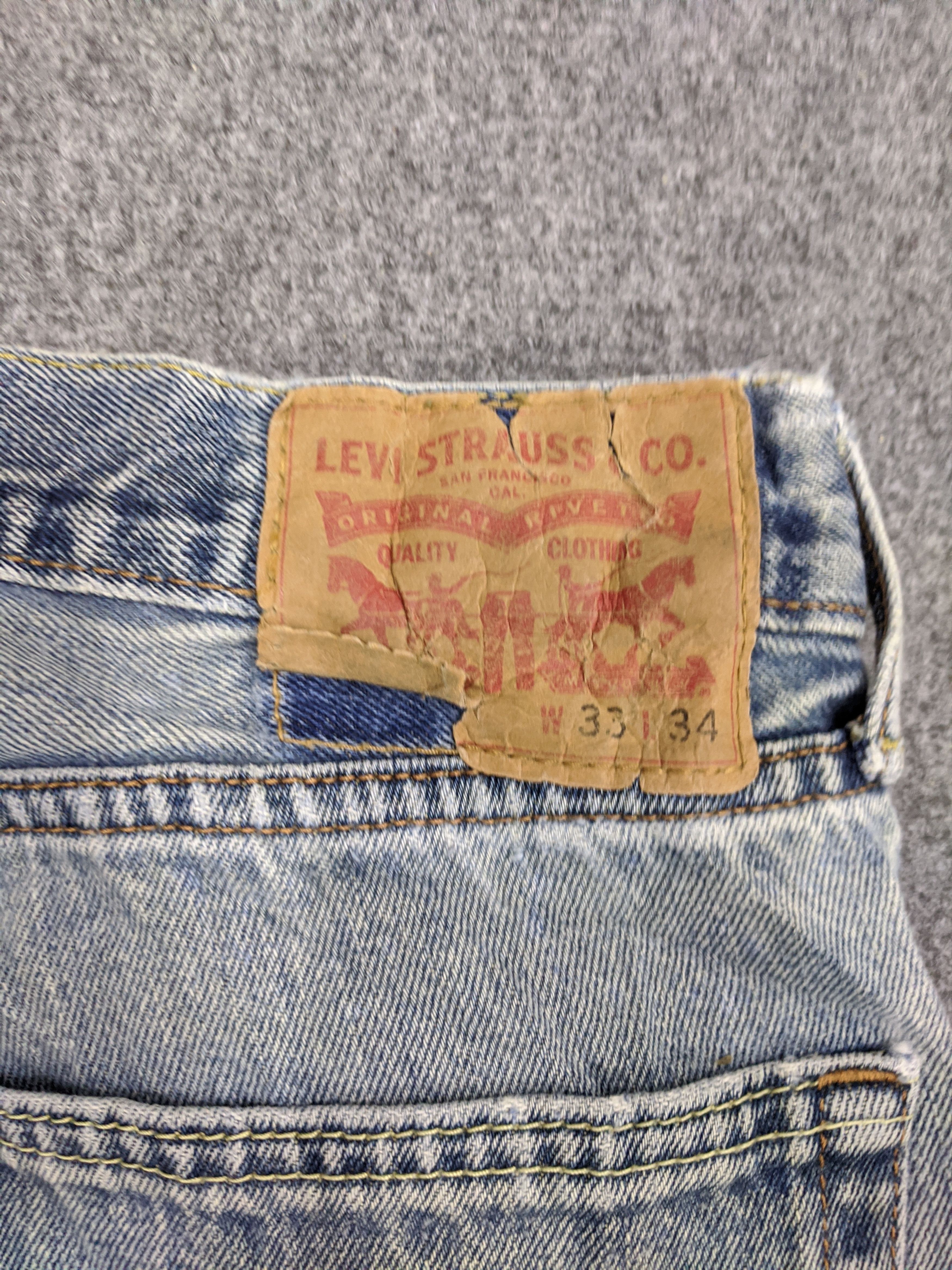 Levi's × Vintage Vintage Levis Jeans DP0781 Size US 34 / EU 50 - 13 Thumbnail