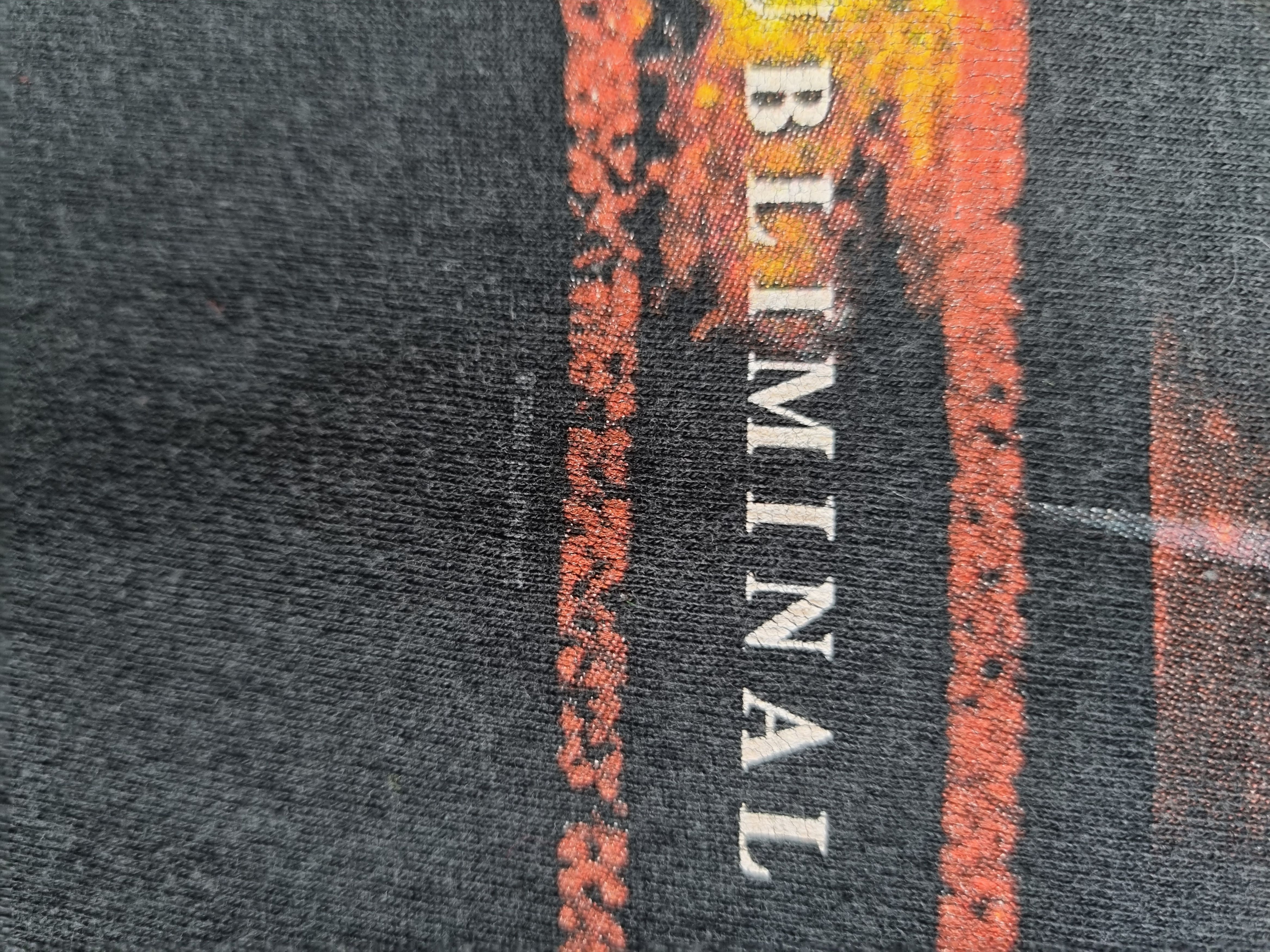 Band Tees × Vintage Rare Vintage Faded Slipknot Band Tee Shirt Size US L / EU 52-54 / 3 - 6 Thumbnail