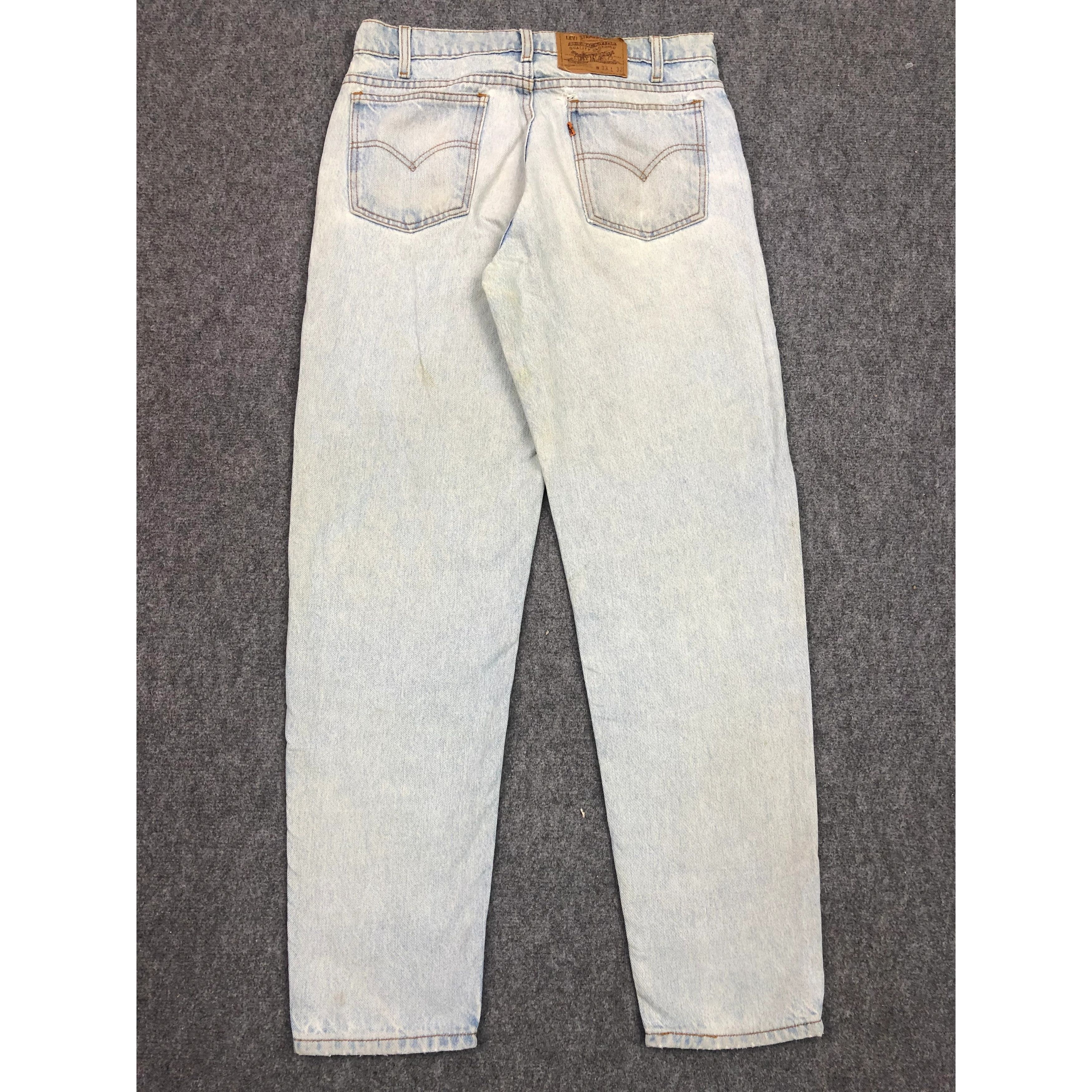 Levi's × Vintage Vintage 90s Levis 550 Lightwash Jeans DP0545 Size US 34 / EU 50 - 2 Thumbnail
