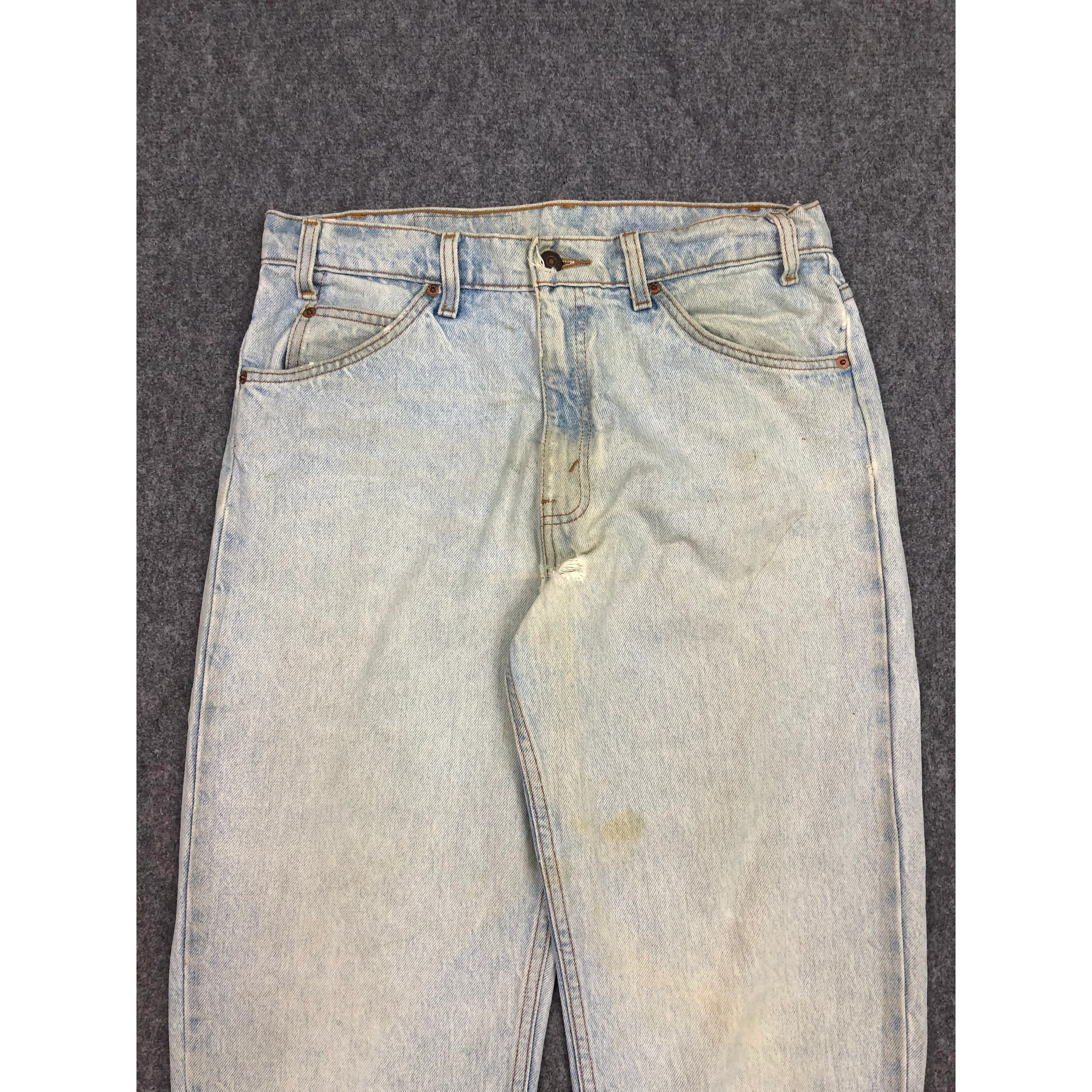 Levi's × Vintage Vintage 90s Levis 550 Lightwash Jeans DP0545 Size US 34 / EU 50 - 3 Thumbnail