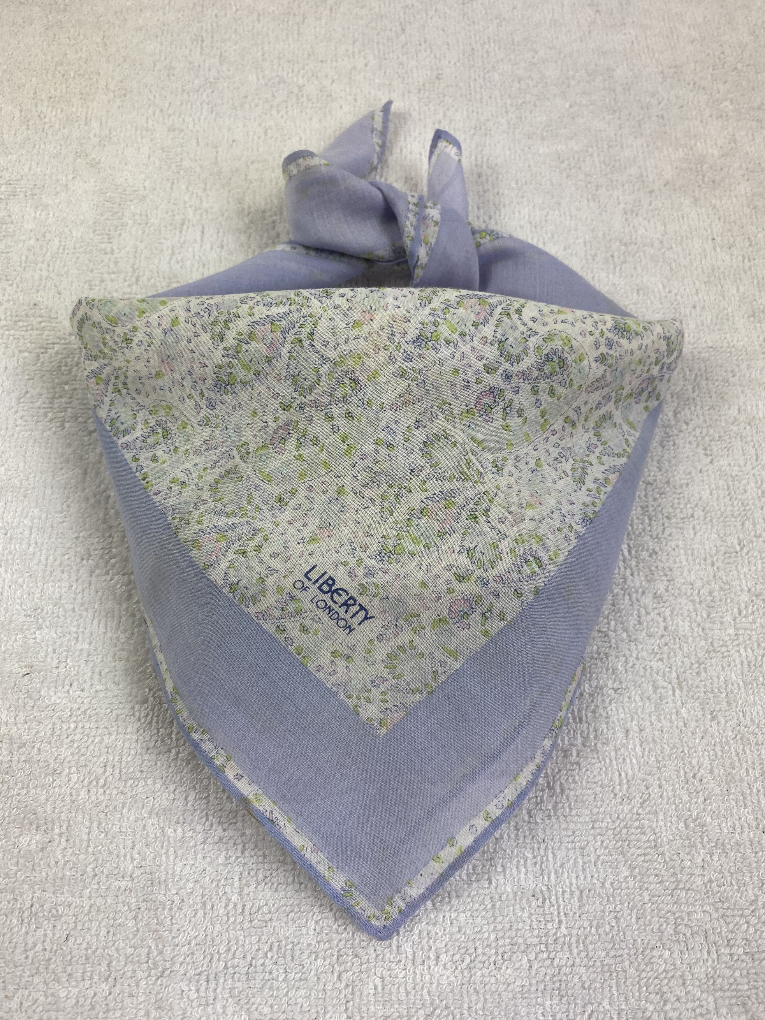 Liberty × Vintage Liberty Of London Handkerchief / Bandana / Neckerchief Size ONE SIZE - 1 Thumbnail