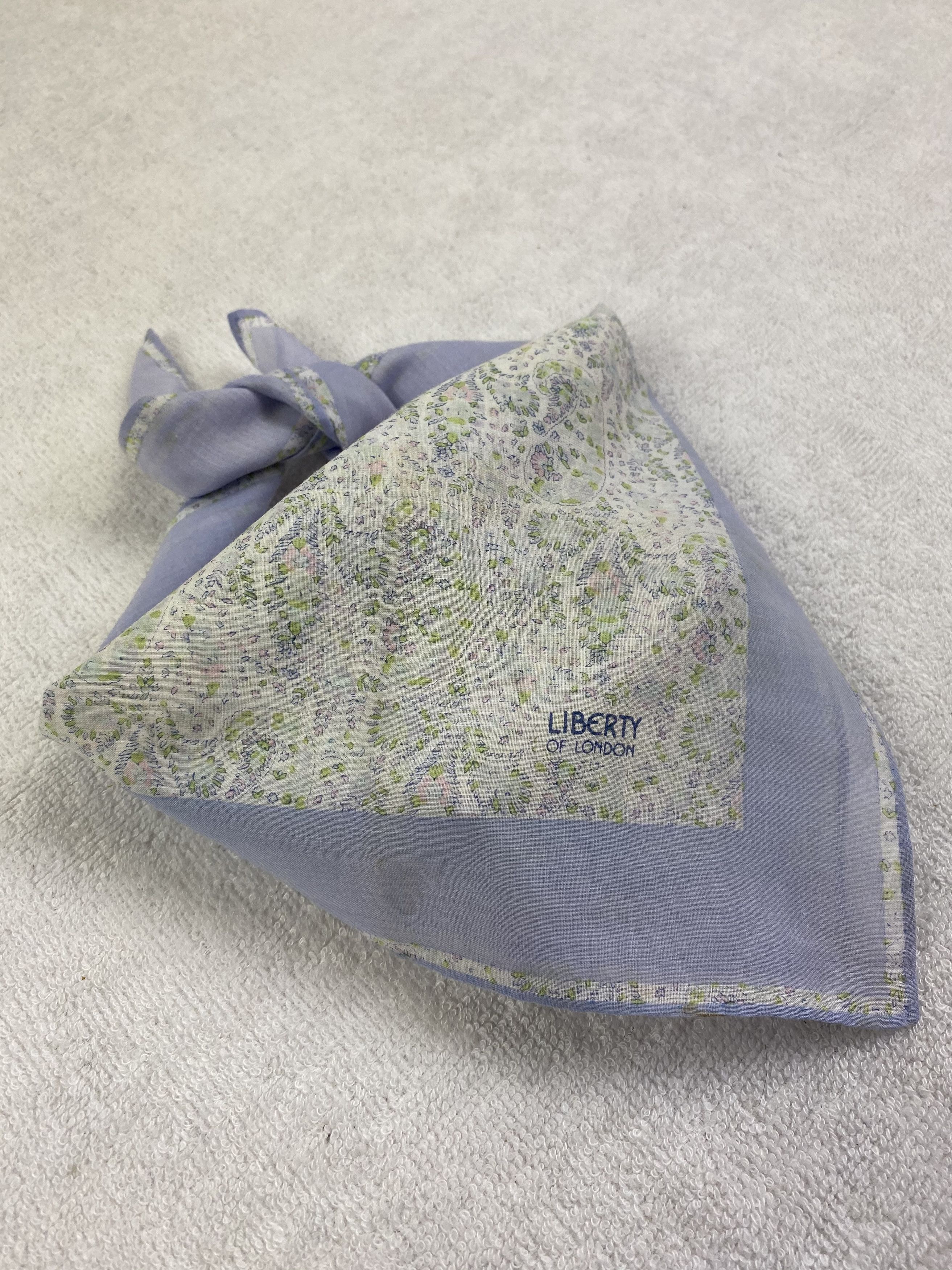 Liberty × Vintage Liberty Of London Handkerchief / Bandana / Neckerchief Size ONE SIZE - 2 Thumbnail