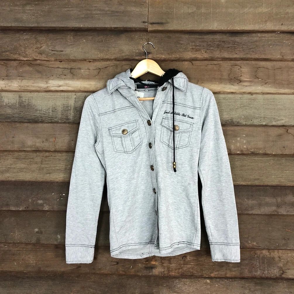 Japanese Brand Liz Lisa Doll Grey Jacket hoodie #3718 Size S / US 4 / IT 40 - 15 Thumbnail