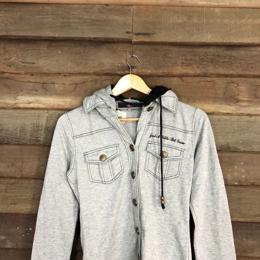 Japanese Brand Liz Lisa Doll Grey Jacket hoodie #3718 Size S / US 4 / IT 40 - 14 Thumbnail