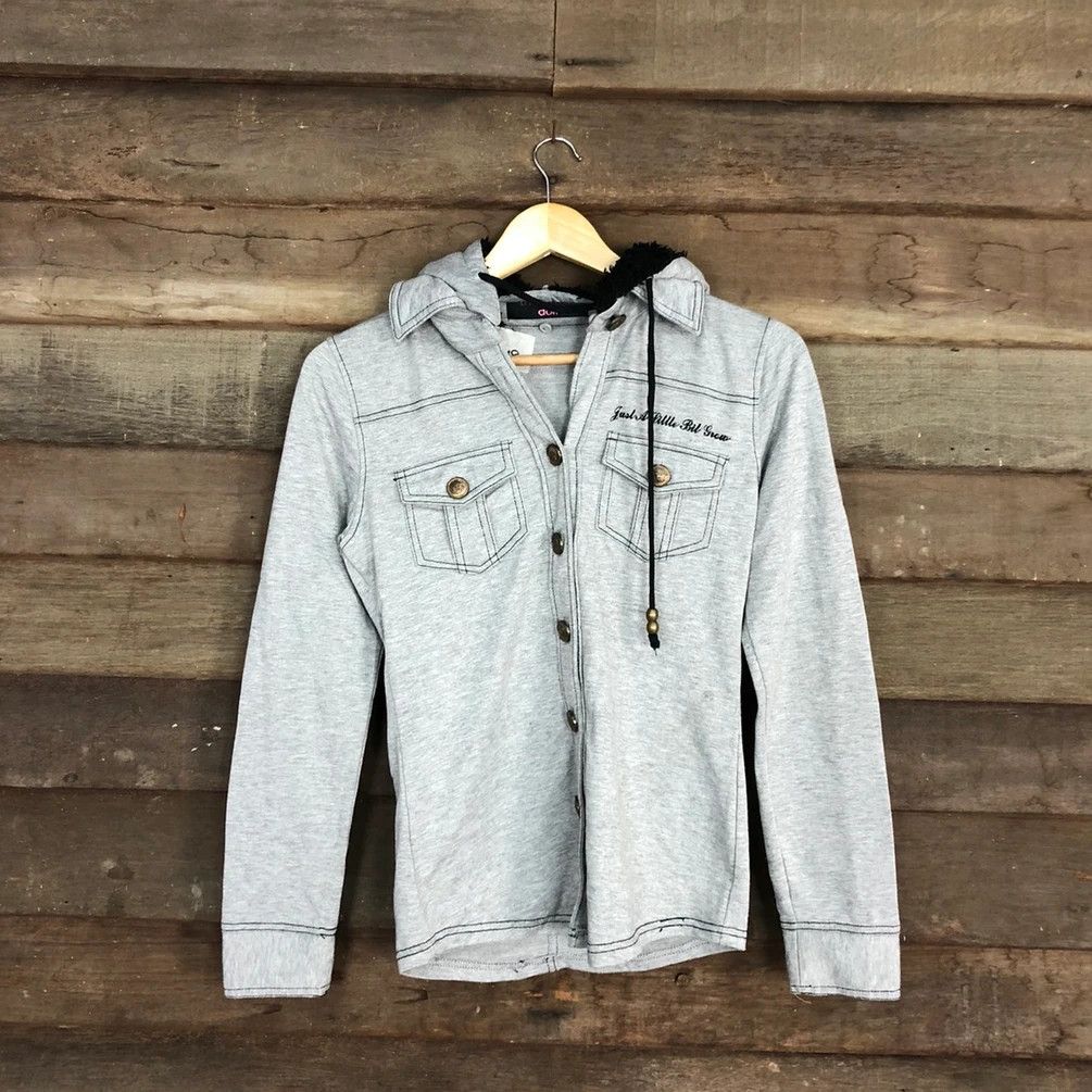 Japanese Brand Liz Lisa Doll Grey Jacket hoodie #3718 Size S / US 4 / IT 40 - 13 Thumbnail