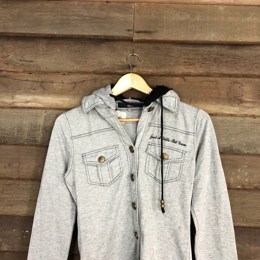 Japanese Brand Liz Lisa Doll Grey Jacket hoodie #3718 Size S / US 4 / IT 40 - 7 Thumbnail