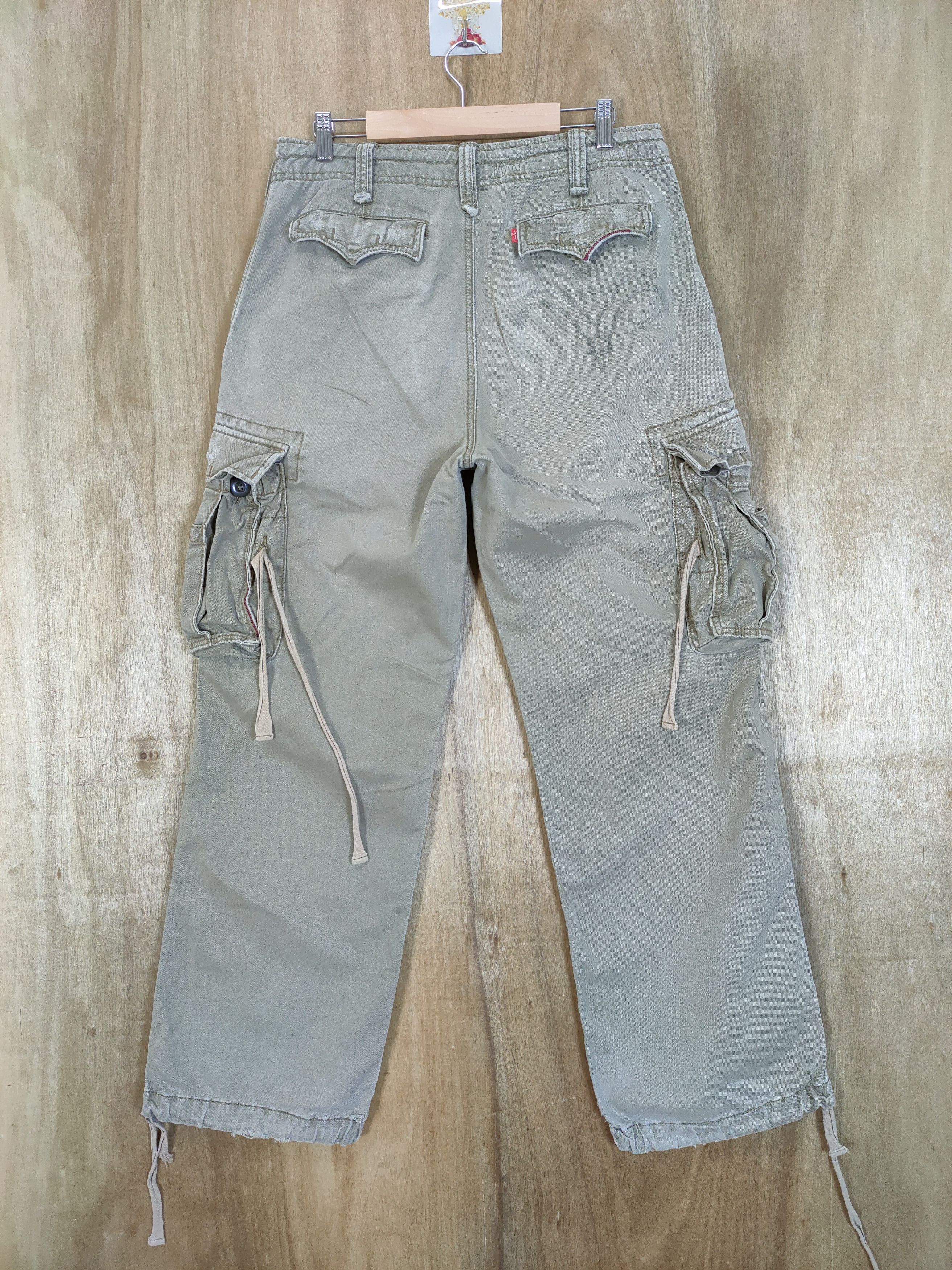 Levi's Vintage Clothing VINTAGE LEVI'S FADED BONDAGE CARGO PANTS/ PARACHUTE PANTS Size US 32 / EU 48 - 2 Thumbnail