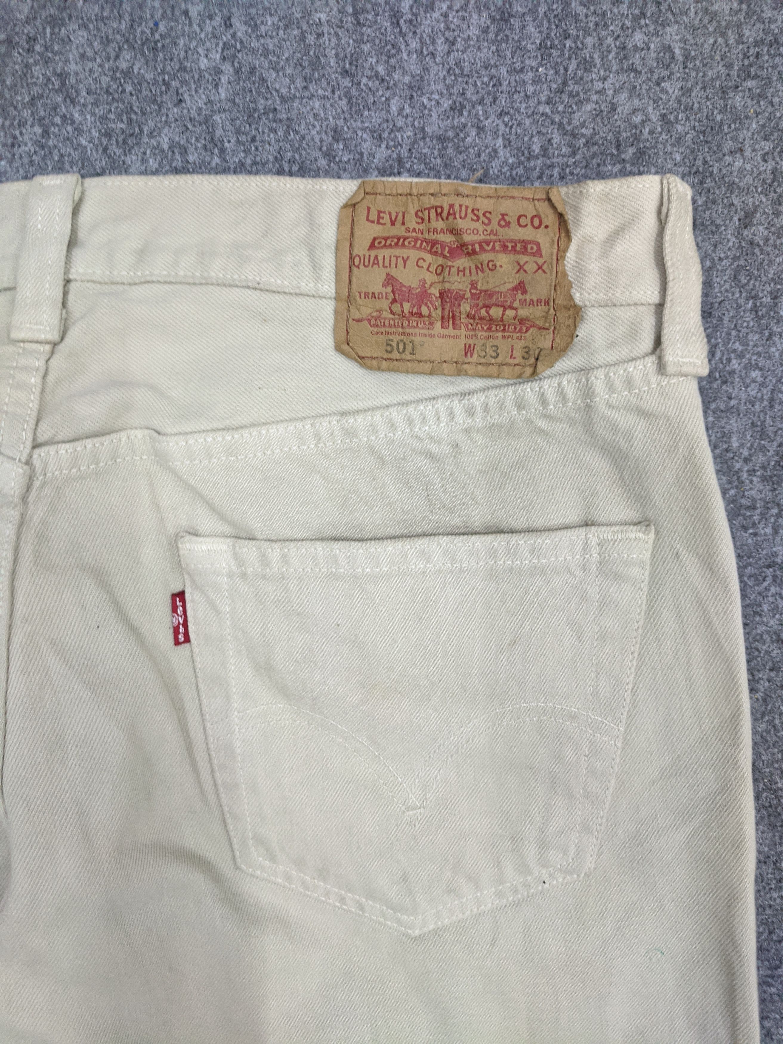 Levi's Vintage 90s Levis 501 Jeans Size US 34 / EU 50 - 9 Thumbnail