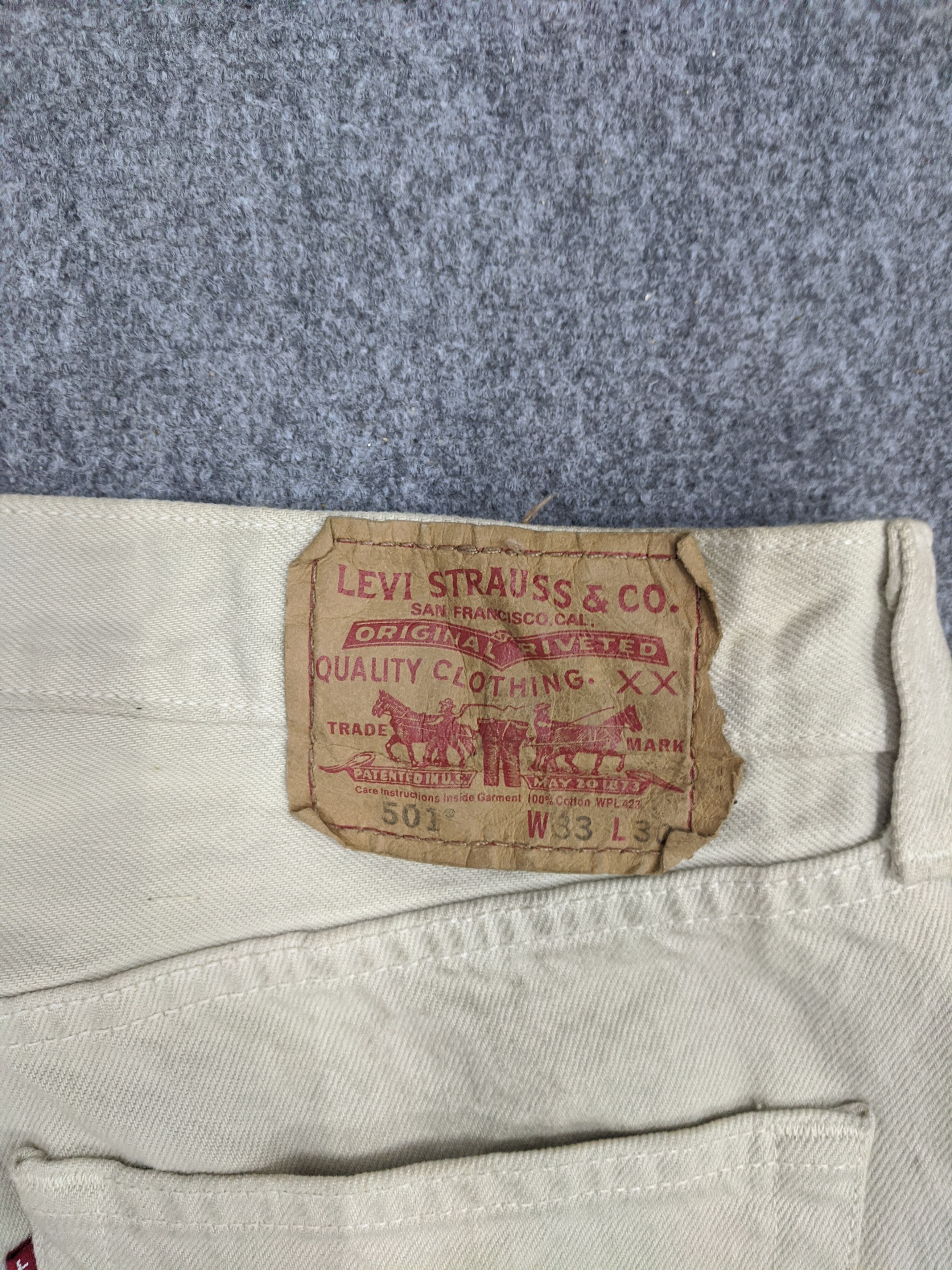 Levi's Vintage 90s Levis 501 Jeans Size US 34 / EU 50 - 10 Thumbnail