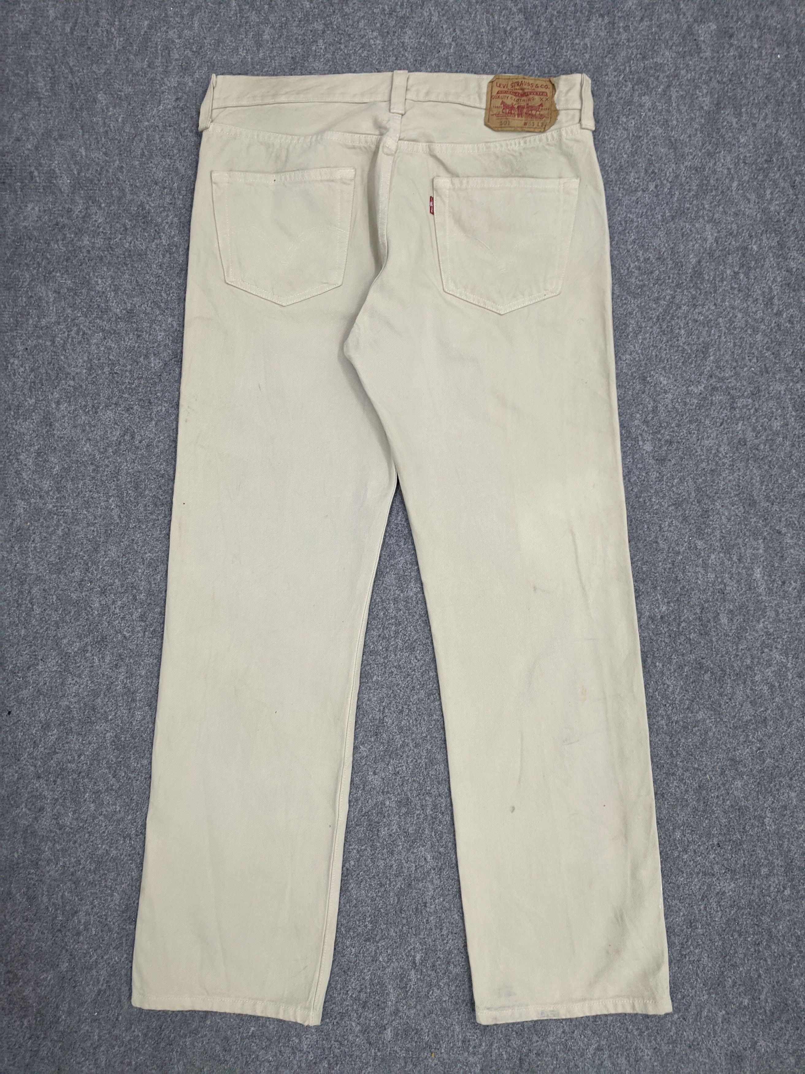Levi's Vintage 90s Levis 501 Jeans Size US 34 / EU 50 - 3 Thumbnail