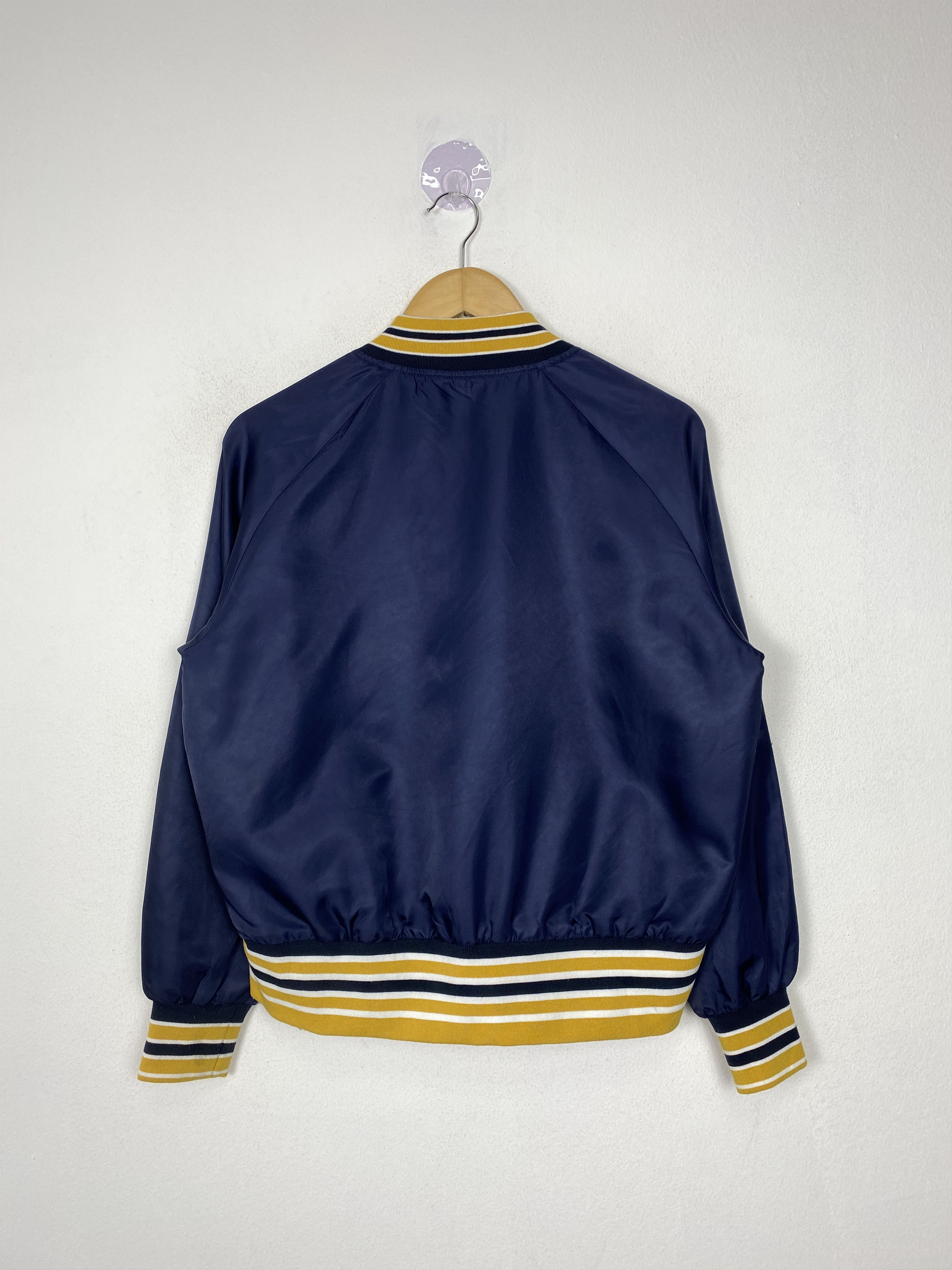 Japanese Brand Vintage Browny Button-Up Nylon Varsity Jacket Size US M / EU 48-50 / 2 - 3 Thumbnail