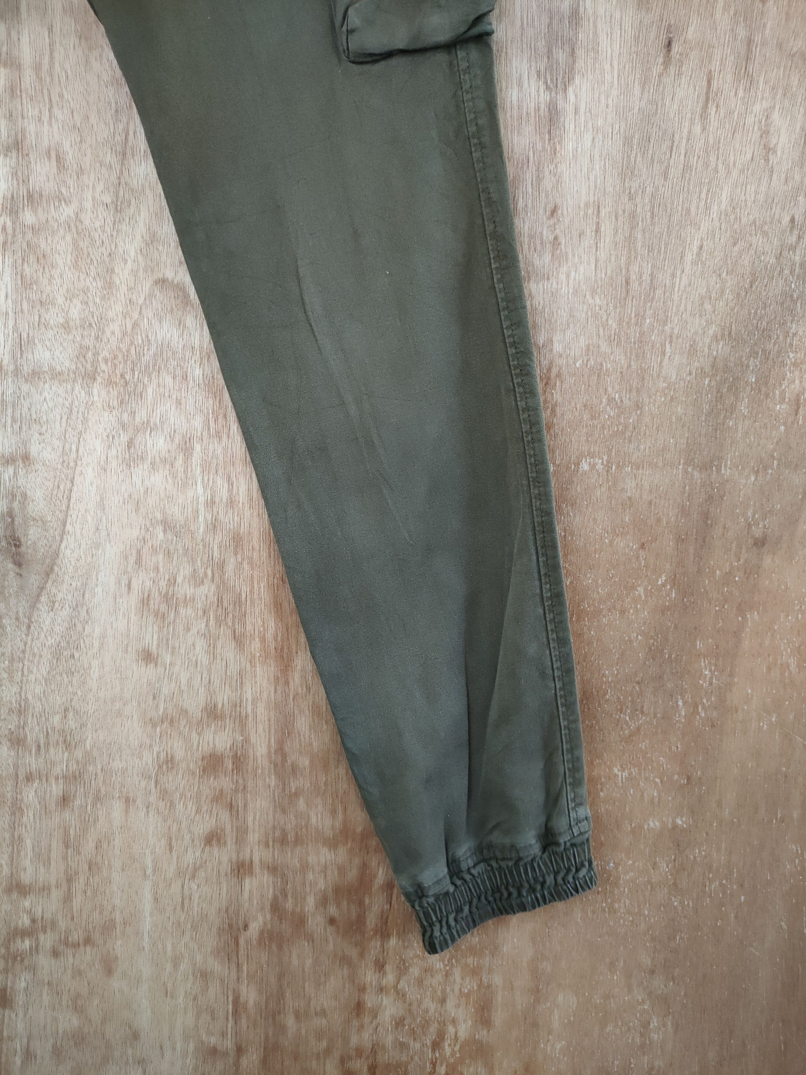 Faded Glory DL Something vintage faded green jogger cargo pants #46-412 Size 28" / US 6 / IT 42 - 3 Thumbnail