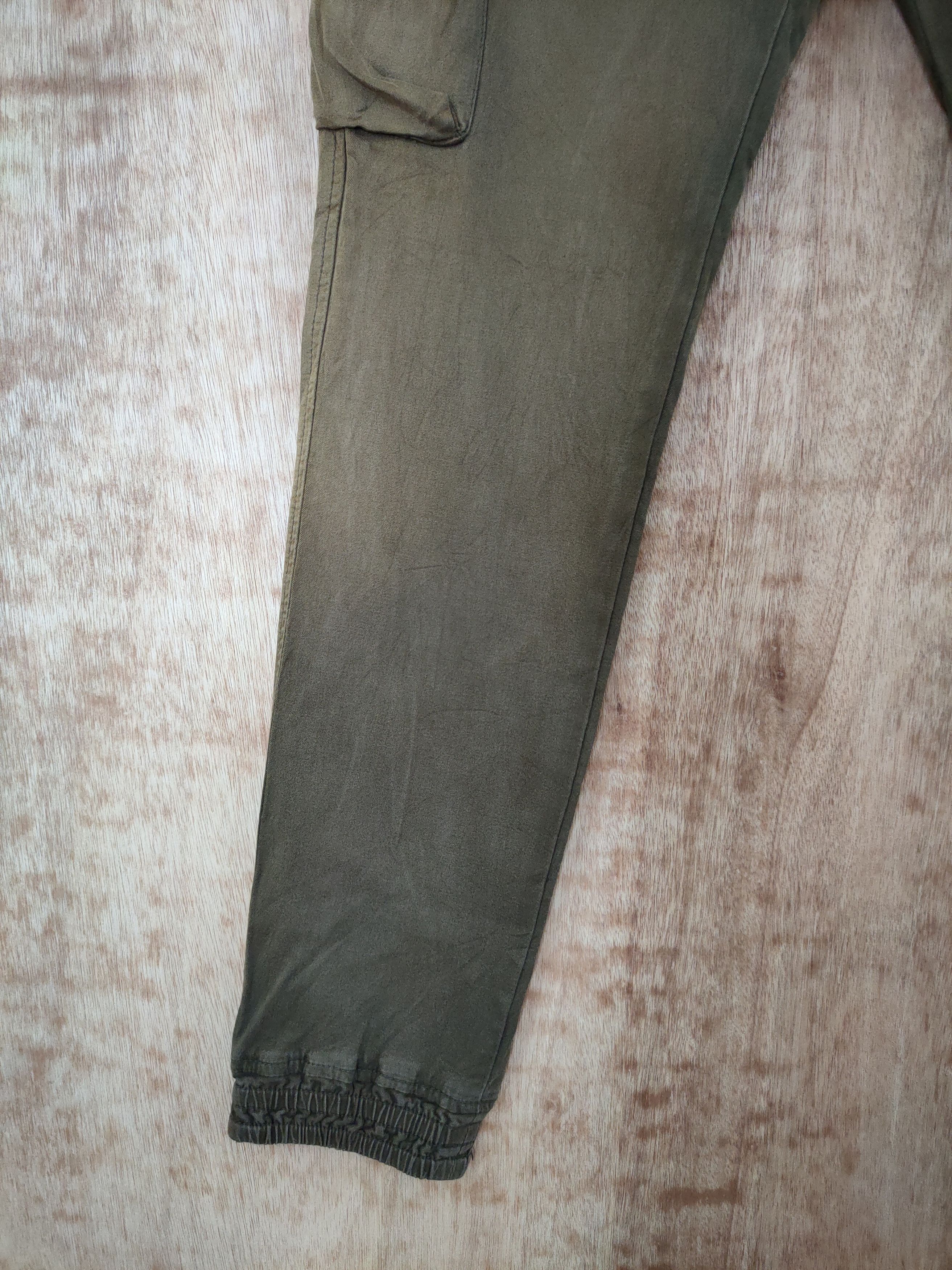 Faded Glory DL Something vintage faded green jogger cargo pants #46-412 Size 28" / US 6 / IT 42 - 2 Thumbnail