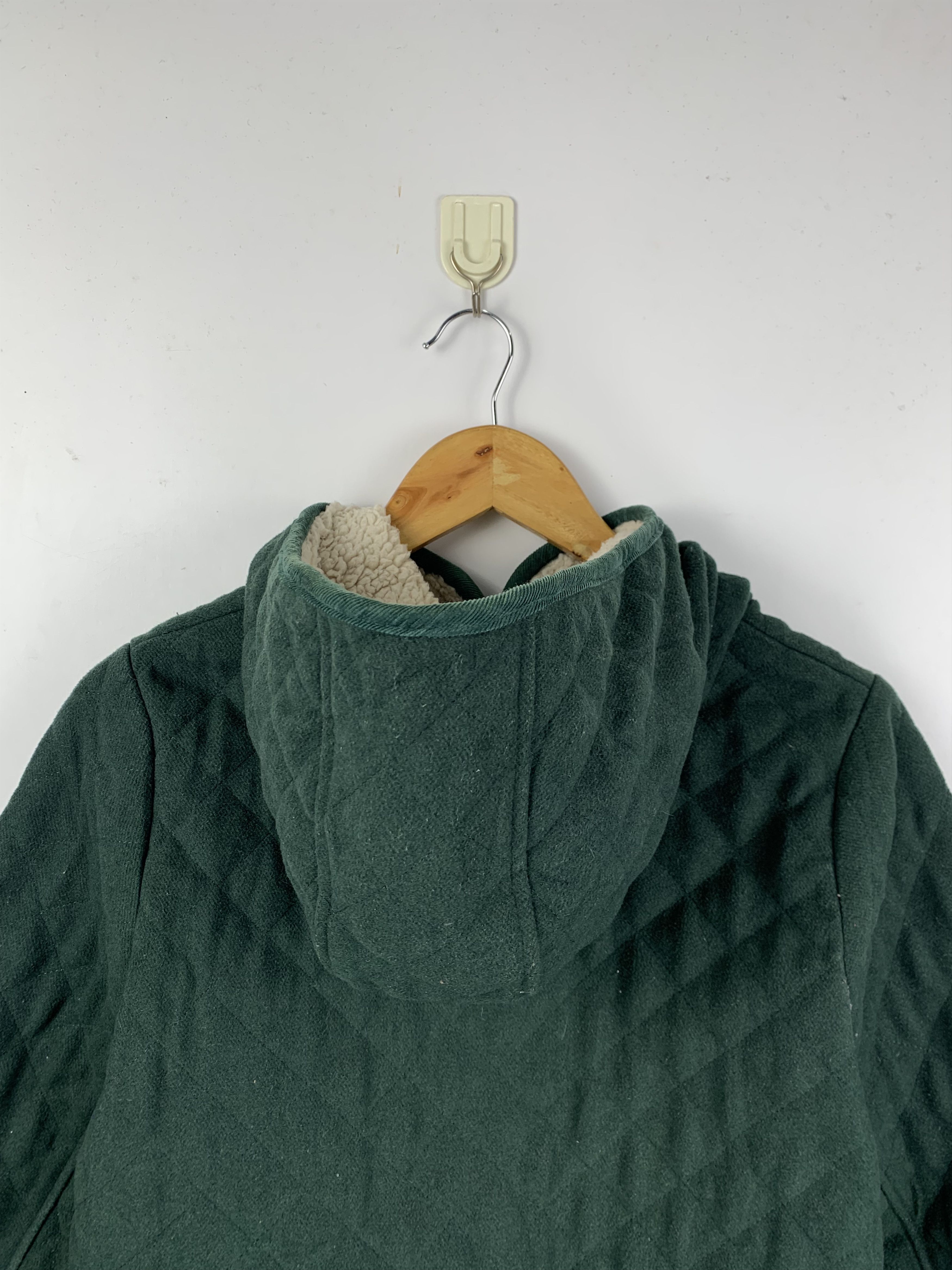 Japanese Brand Vintage NANEA Fleece Button Up Hoodie Jacket Size US S / EU 44-46 / 1 - 5 Thumbnail