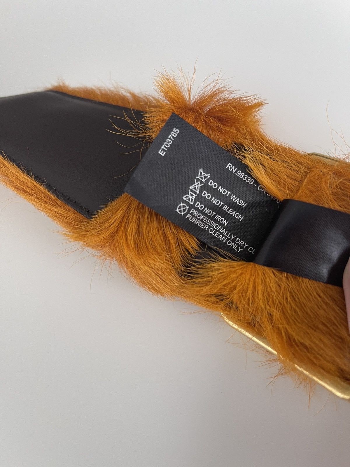 Prada Prada Fur Belt AW17 Size ONE SIZE - 7 Thumbnail