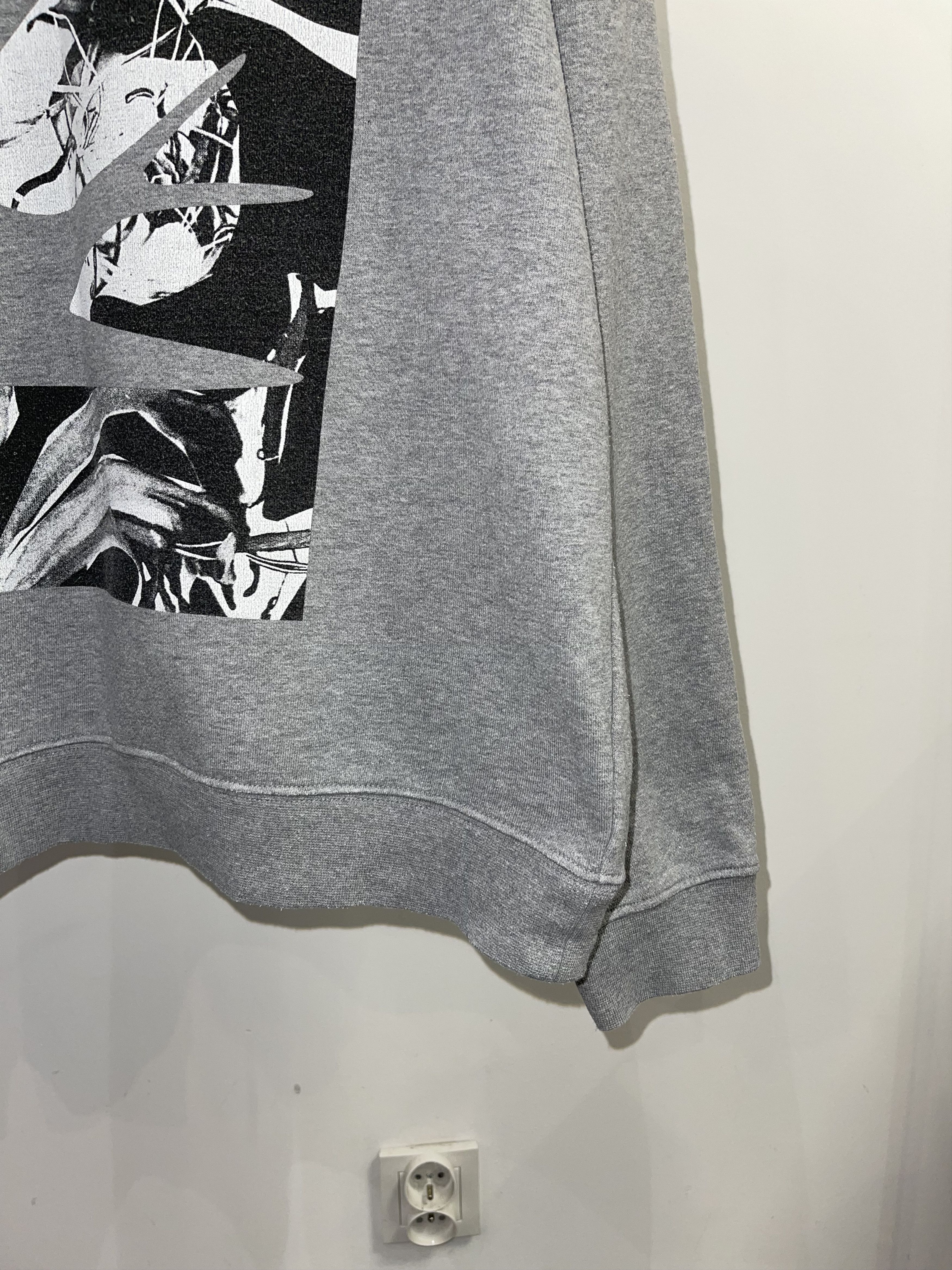 Alexander McQueen SS15 Alexander McQueen Swan Abstract Big Logo Gray Crewneck Size US M / EU 48-50 / 2 - 3 Thumbnail
