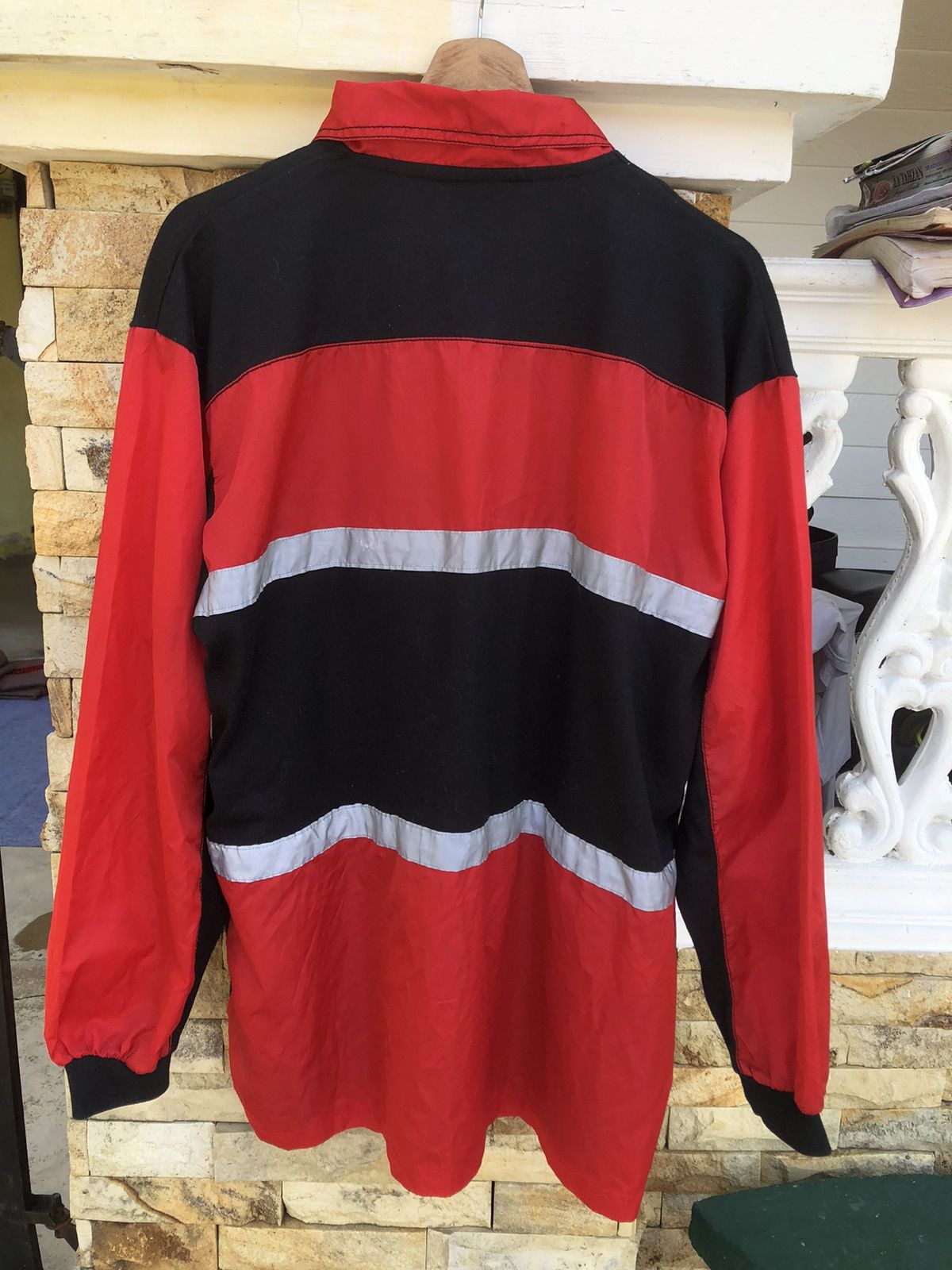 Revenge × Vintage Vintage’90s HipHop🔥BAD BOY🔥Big Logo Light Jacket Half Zip Size US L / EU 52-54 / 3 - 2 Thumbnail