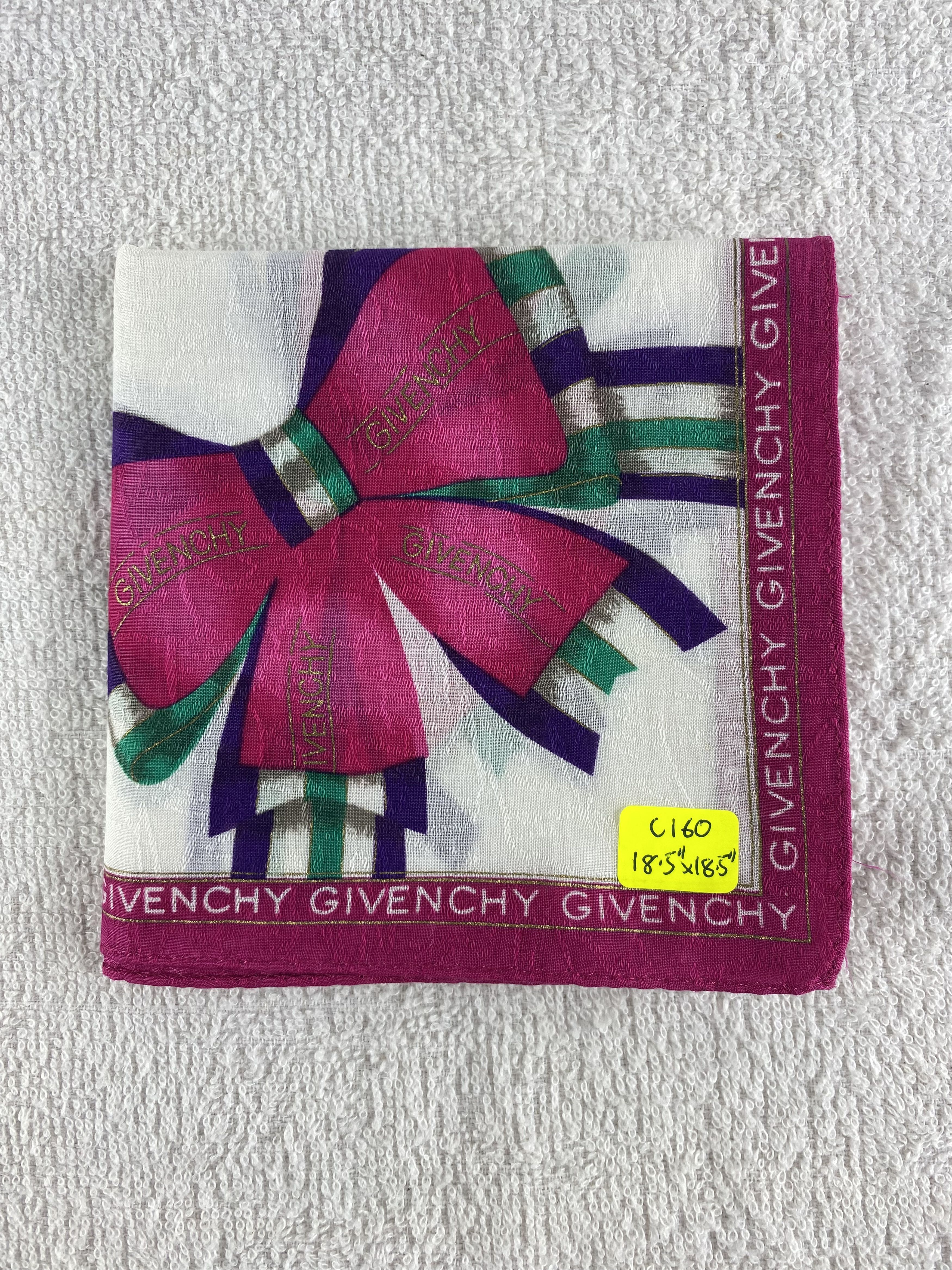 Vintage Givenchy Handkerchief / Bandana / Neckerchief C160 Size ONE SIZE - 6 Thumbnail