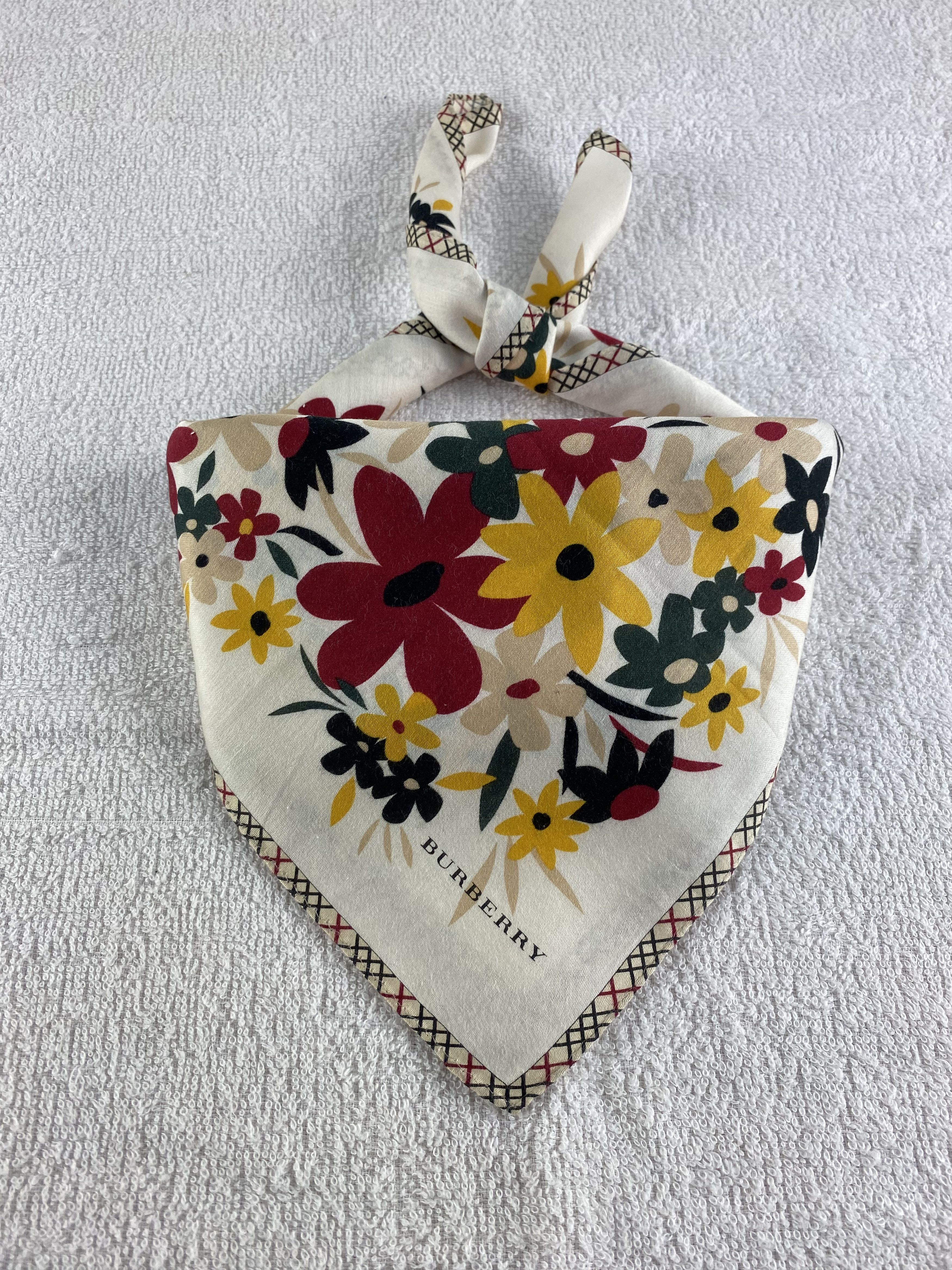 Burberry Burberry Handkerchief / Bandana / Neckerchief C149 Size ONE SIZE - 1 Thumbnail
