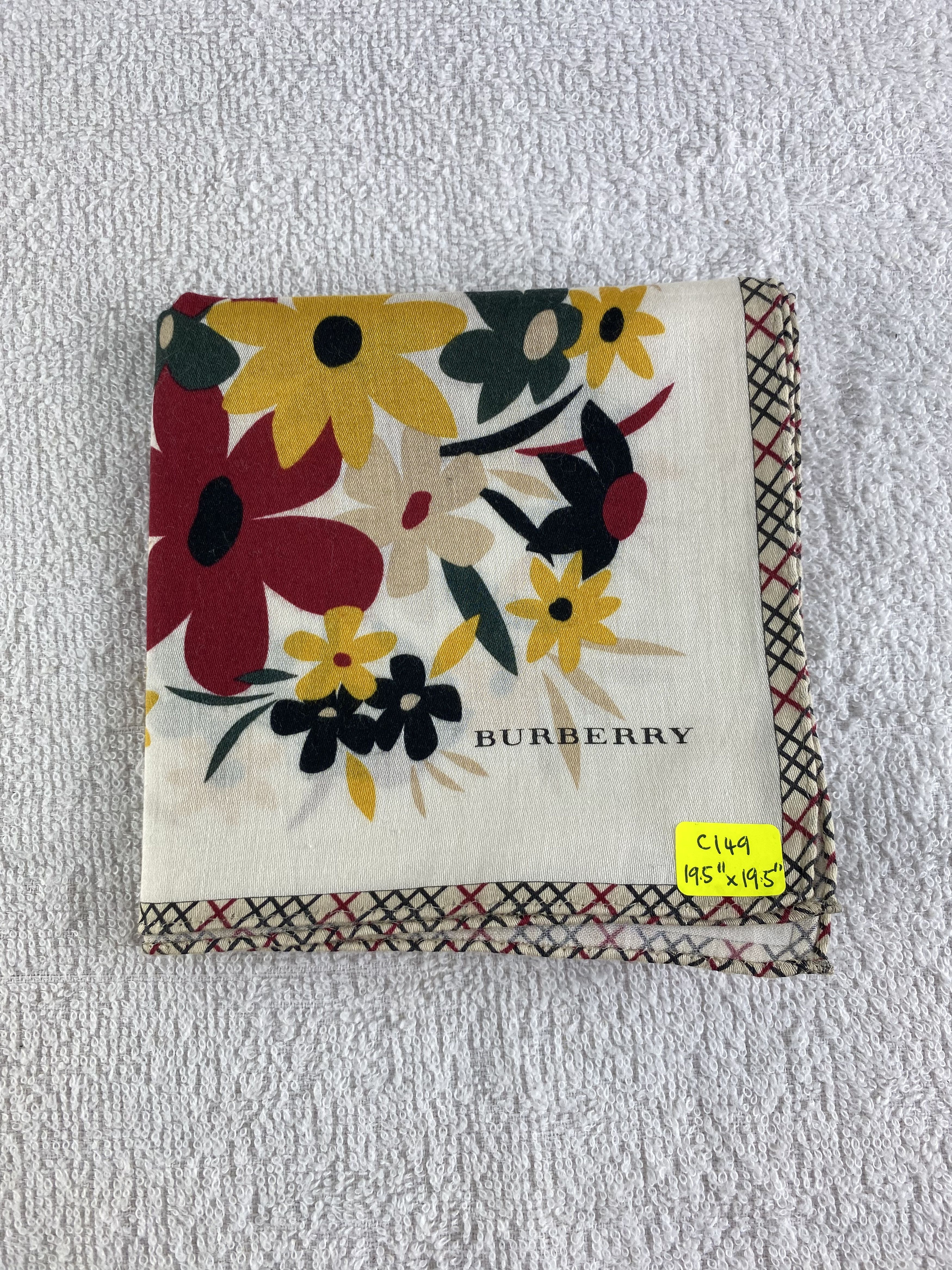 Burberry Burberry Handkerchief / Bandana / Neckerchief C149 Size ONE SIZE - 6 Thumbnail