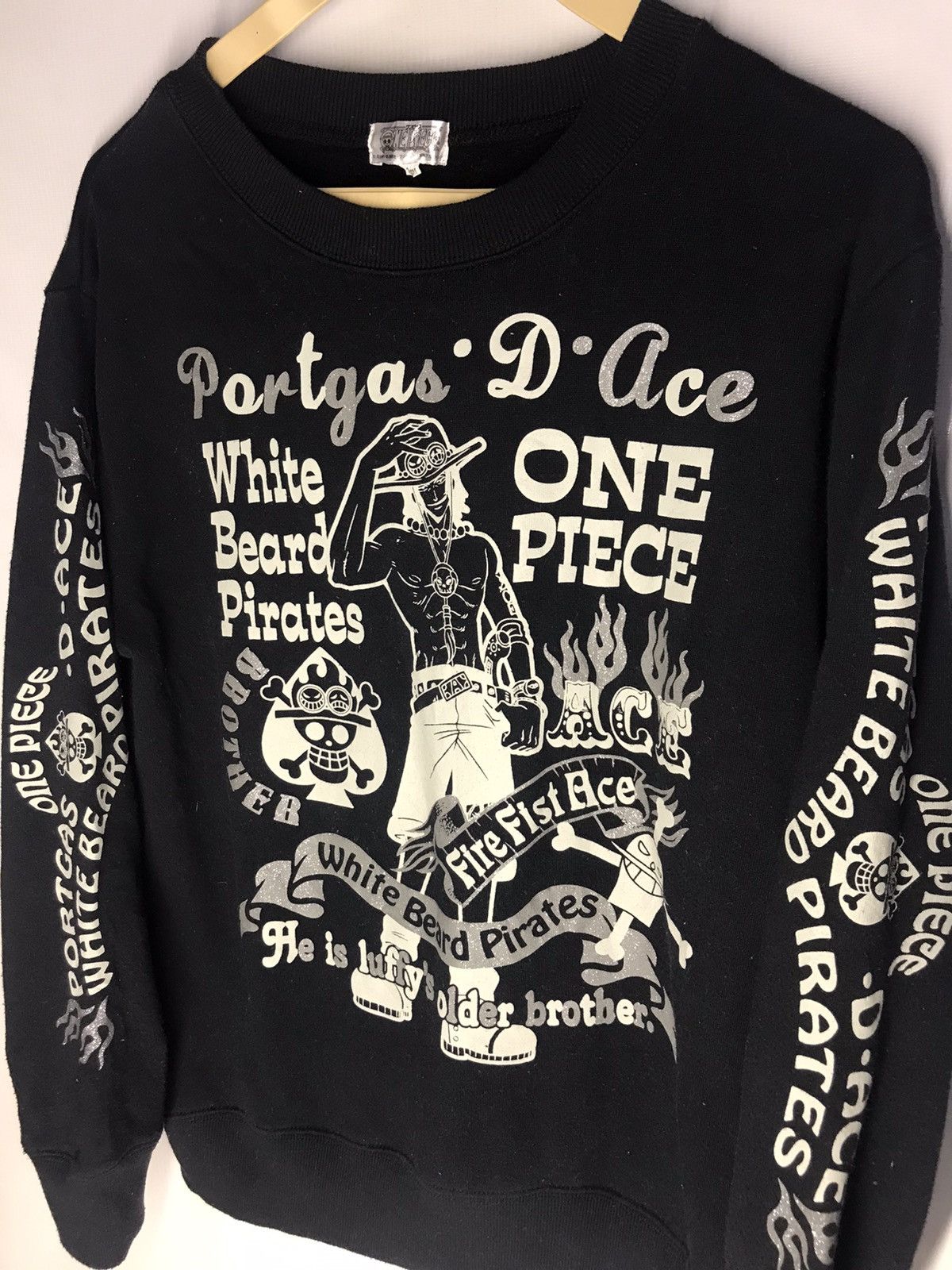 Anime × One Piece Portgas D.ace one piece sweatshirt Size US S / EU 44-46 / 1 - 4 Thumbnail