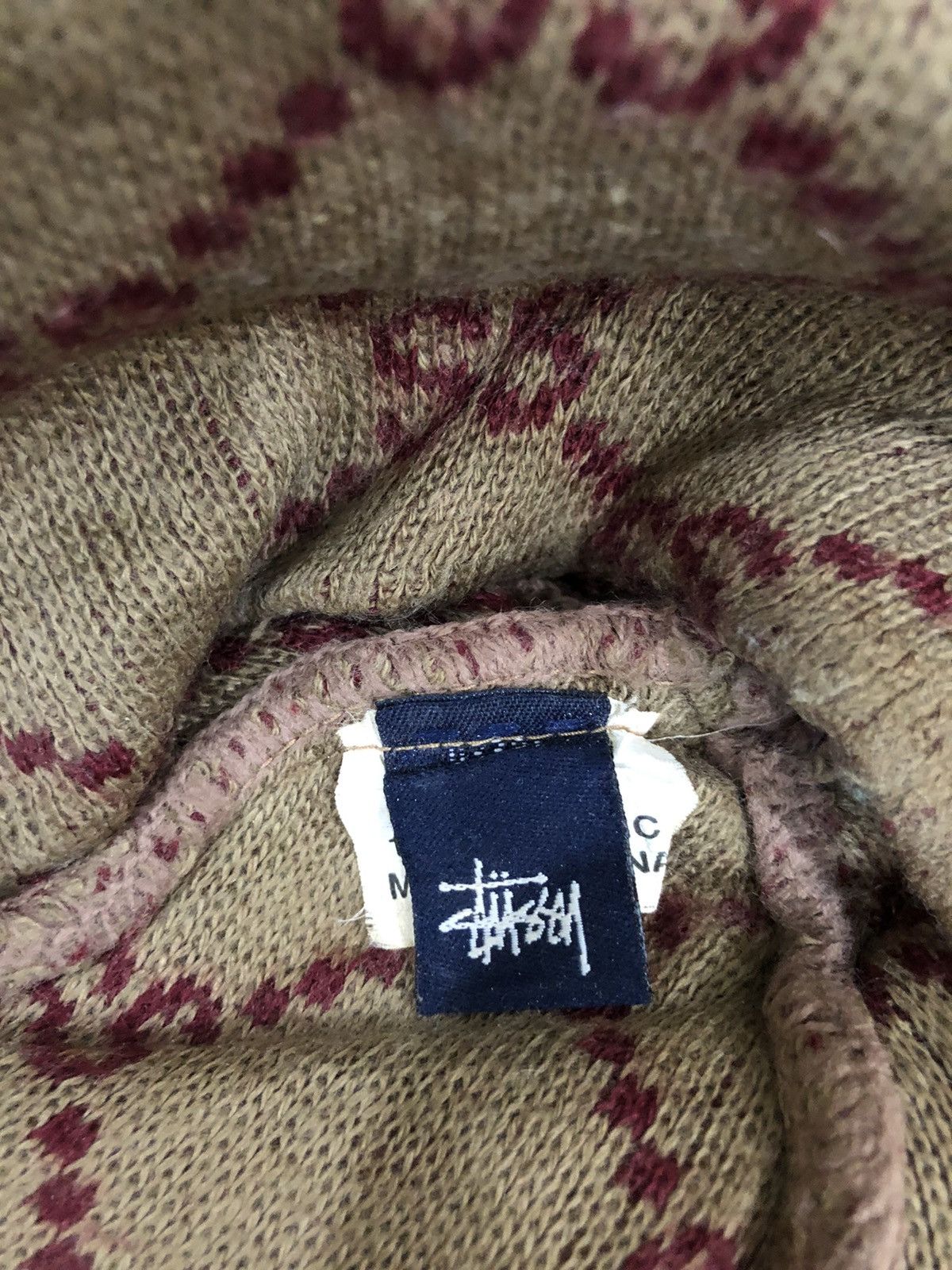 Stussy Vintage Stucci Monogram Beanie Hat Size ONE SIZE - 5 Thumbnail