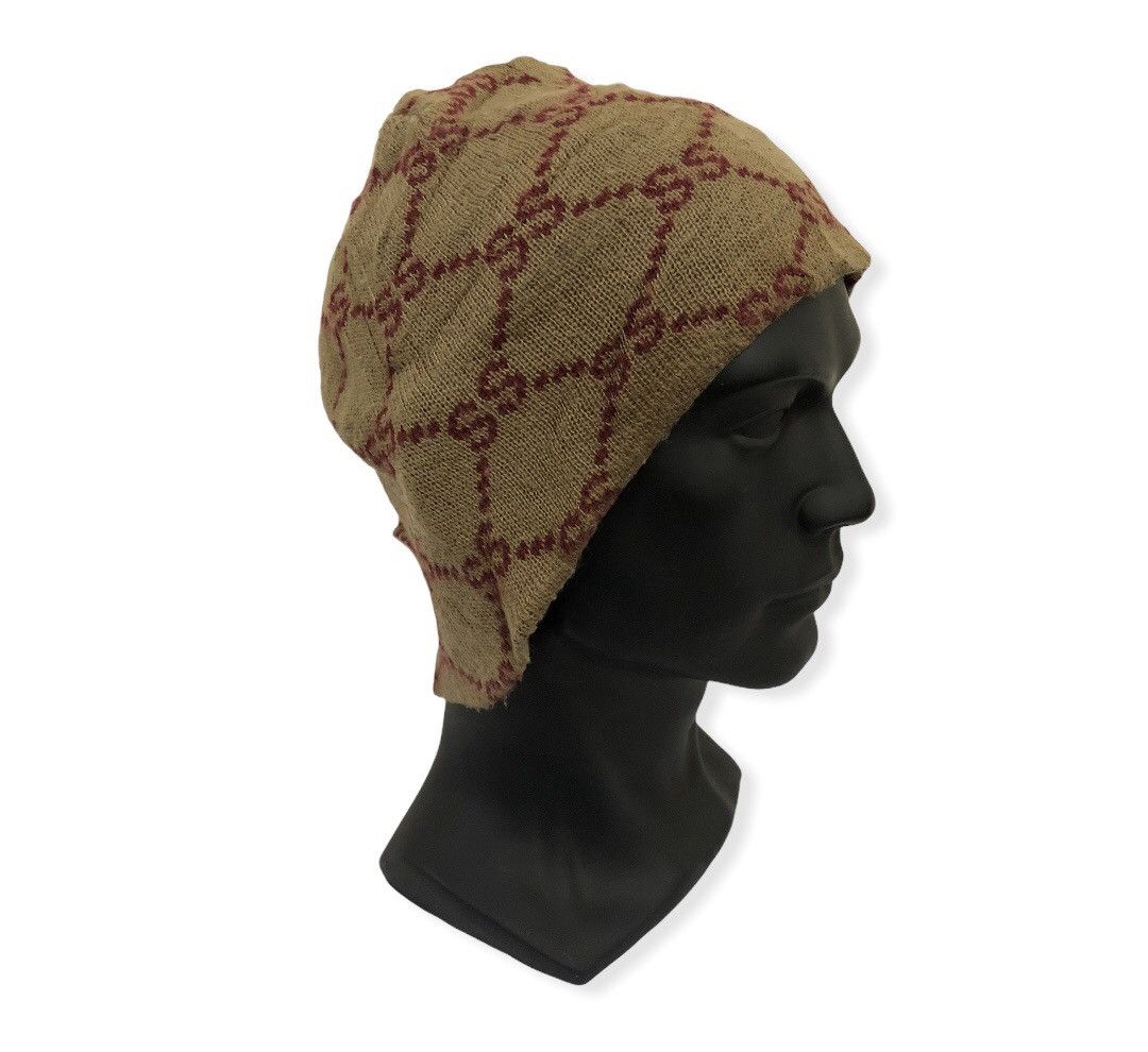 Stussy Vintage Stucci Monogram Beanie Hat Size ONE SIZE - 3 Thumbnail