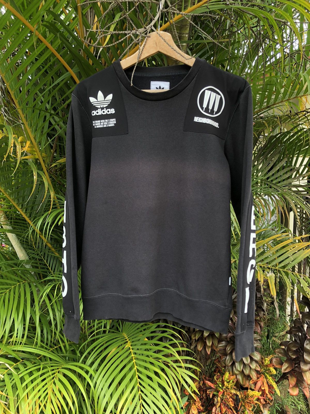 Adidas x neighborhood crewneck hotsell