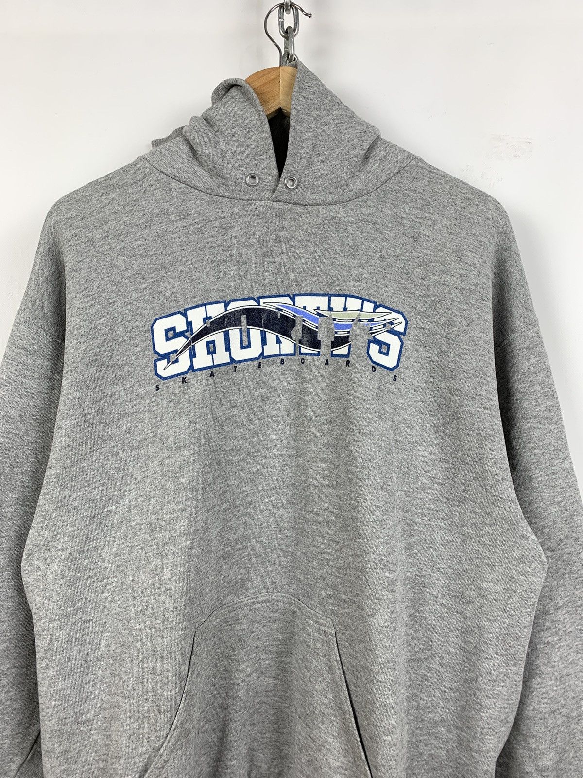 Hook-Ups Vintage Shorty’s Skateboard Grey Hoodie Size US M / EU 48-50 / 2 - 2 Thumbnail
