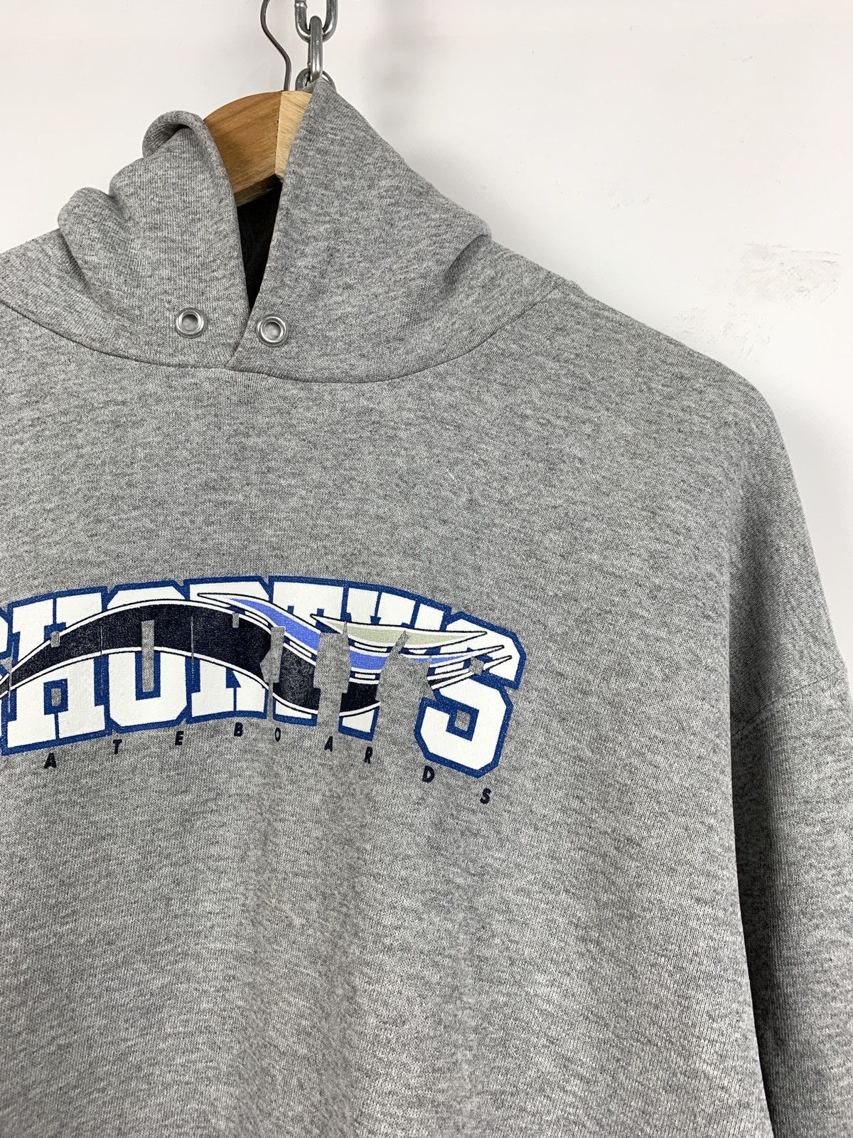 Hook-Ups Vintage Shorty’s Skateboard Grey Hoodie Size US M / EU 48-50 / 2 - 4 Thumbnail