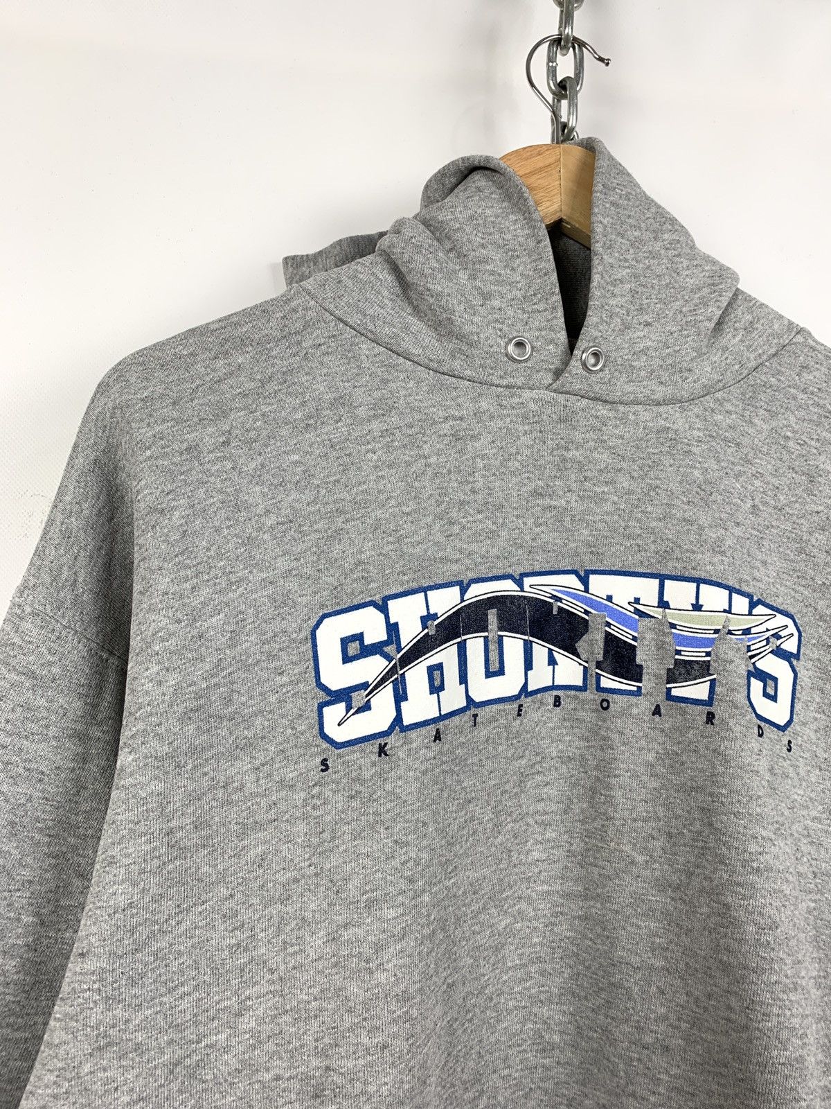 Hook-Ups Vintage Shorty’s Skateboard Grey Hoodie Size US M / EU 48-50 / 2 - 5 Thumbnail
