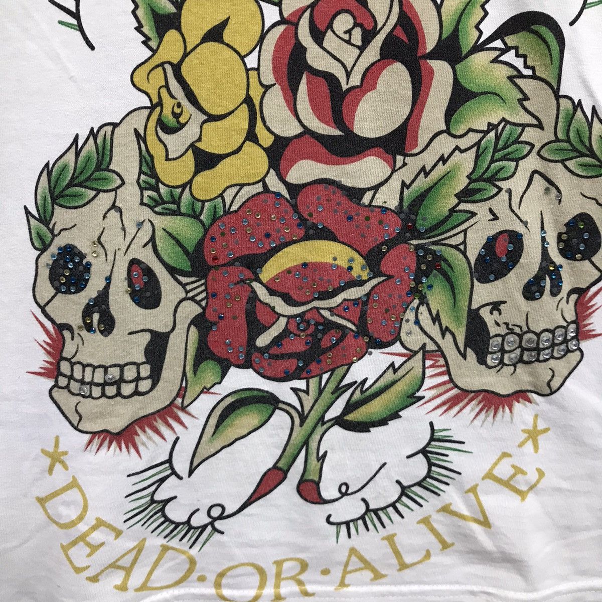 Christian Audigier × Ed Hardy Vintage Ed Hardy Tee Shirt Size US S / EU 44-46 / 1 - 4 Thumbnail