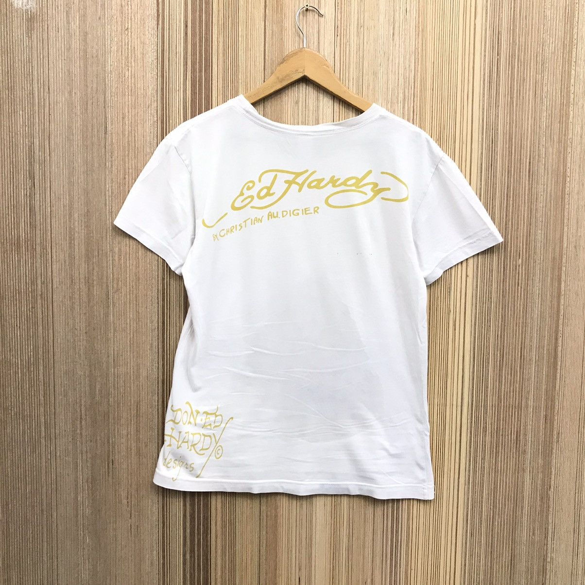 Christian Audigier × Ed Hardy Vintage Ed Hardy Tee Shirt Size US S / EU 44-46 / 1 - 7 Thumbnail