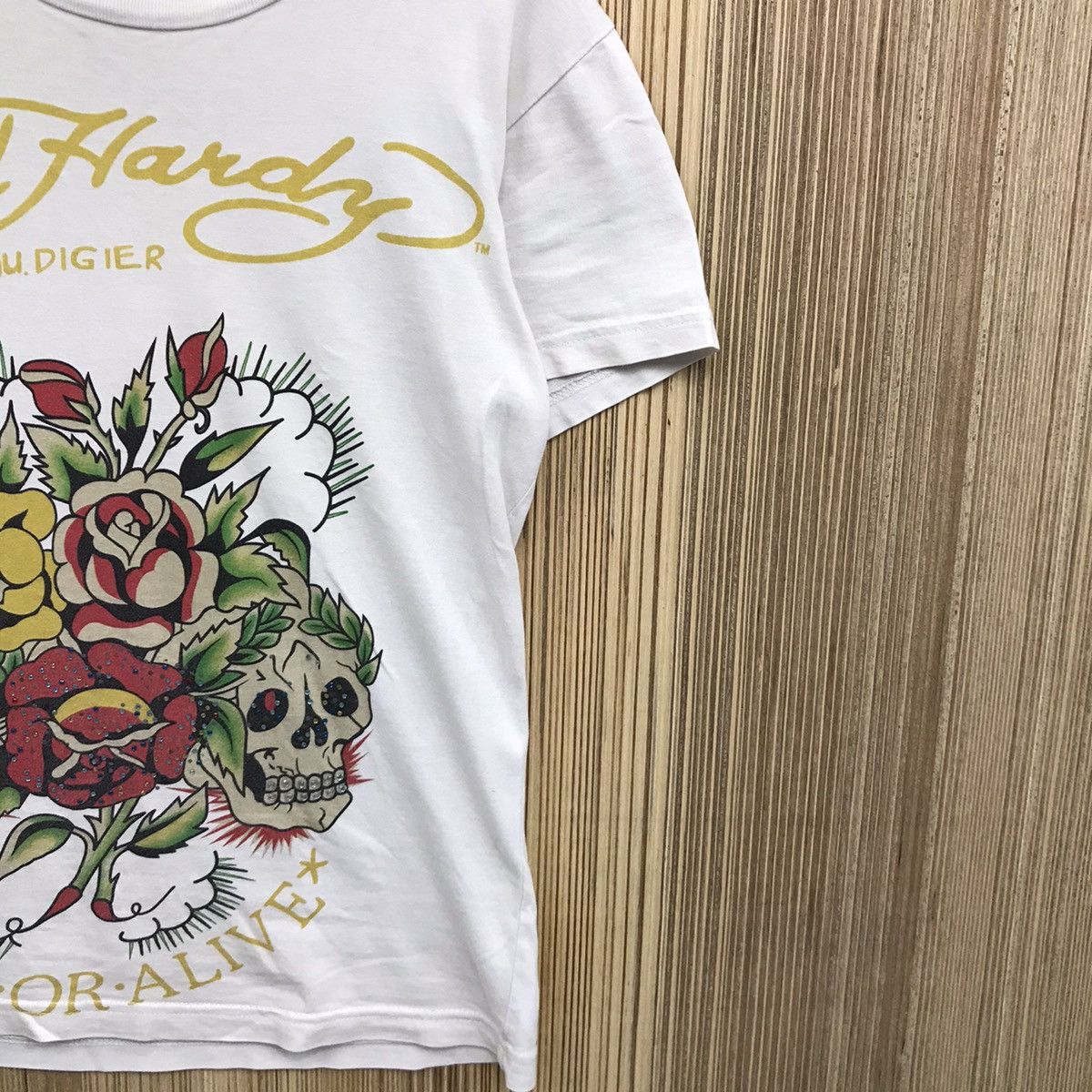Christian Audigier × Ed Hardy Vintage Ed Hardy Tee Shirt Size US S / EU 44-46 / 1 - 6 Thumbnail