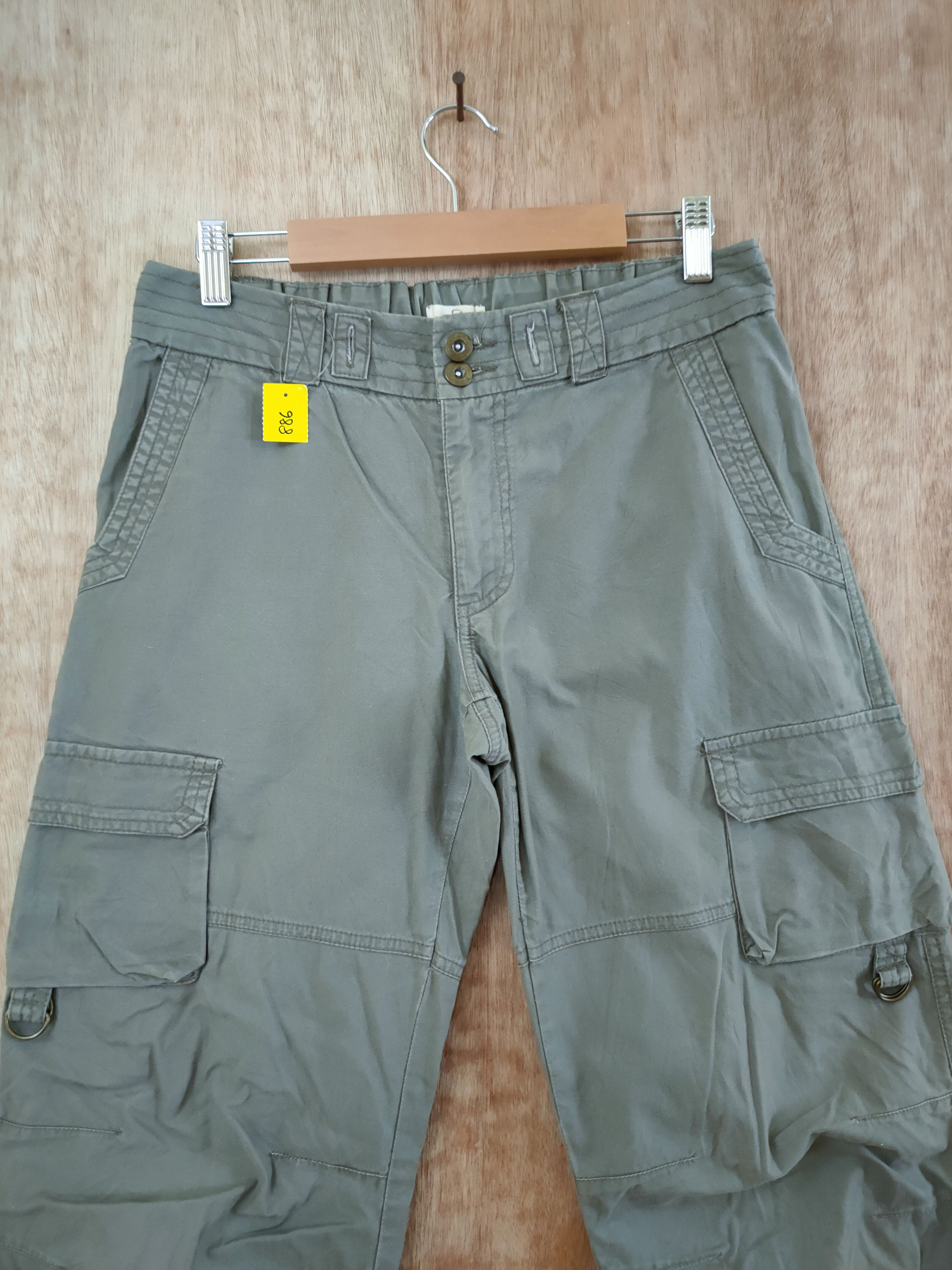 Japanese Brand DLL GF japan multi pocket tactical cargo pants #886 Size US 30 / EU 46 - 4 Thumbnail