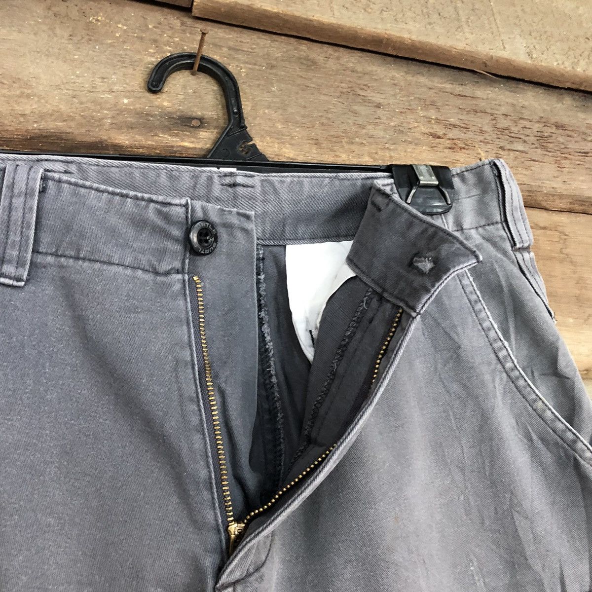 Japanese Brand DL Burtle Grey Multipocket Tactical Cargo Pants #c1002 Size US 29 - 8 Thumbnail