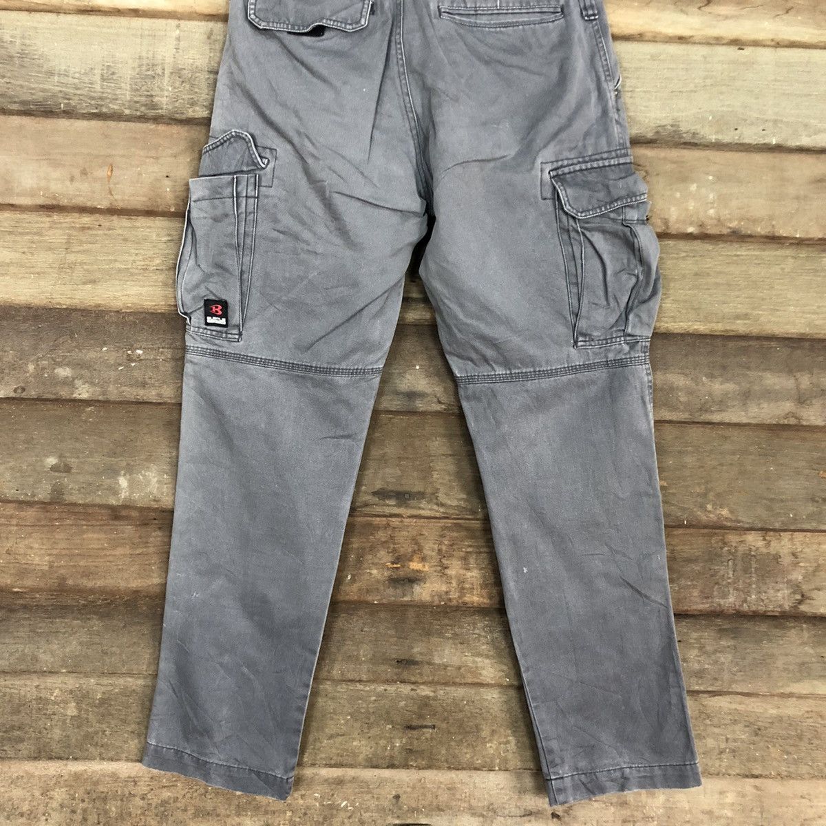 Japanese Brand DL Burtle Grey Multipocket Tactical Cargo Pants #c1002 Size US 29 - 11 Thumbnail