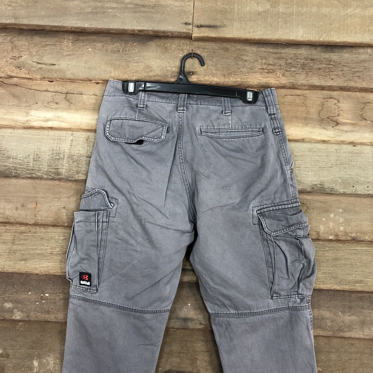 Japanese Brand DL Burtle Grey Multipocket Tactical Cargo Pants #c1002 Size US 29 - 10 Thumbnail
