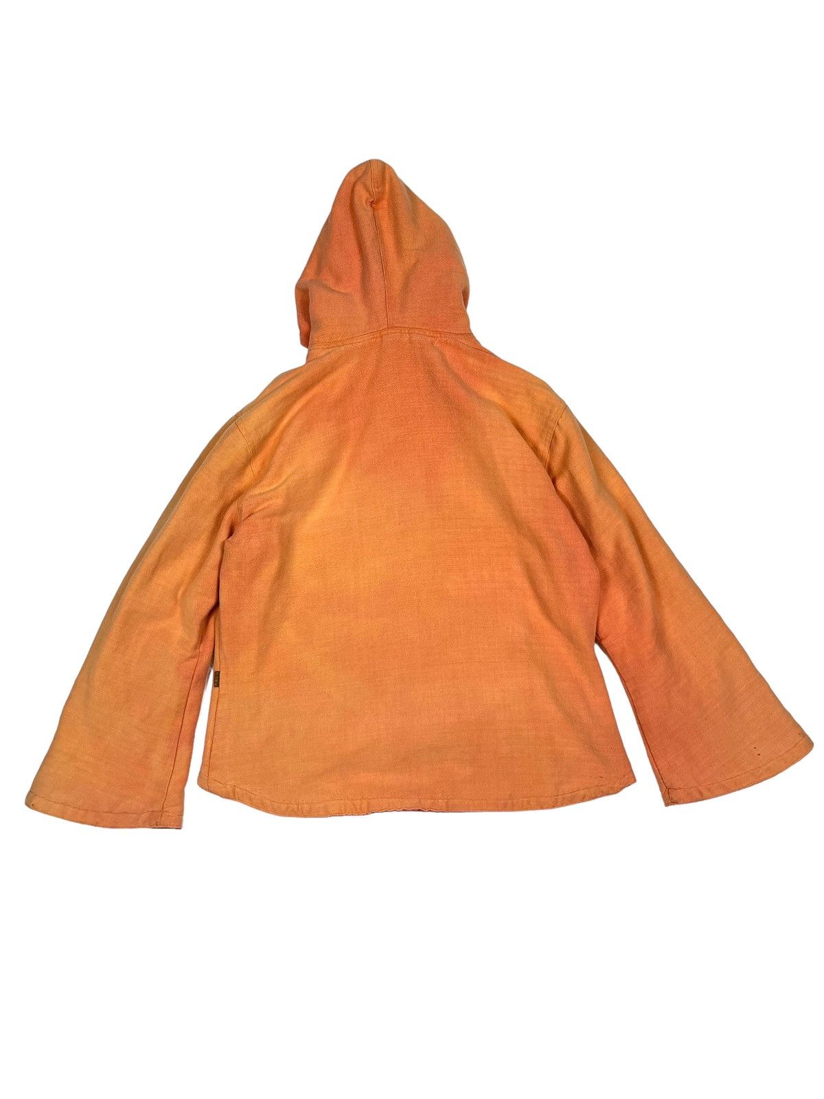 Other Vintage Asymmetrical Faded Peach Zip Hoodie Jacket Flared Size US M / EU 48-50 / 2 - 3 Thumbnail