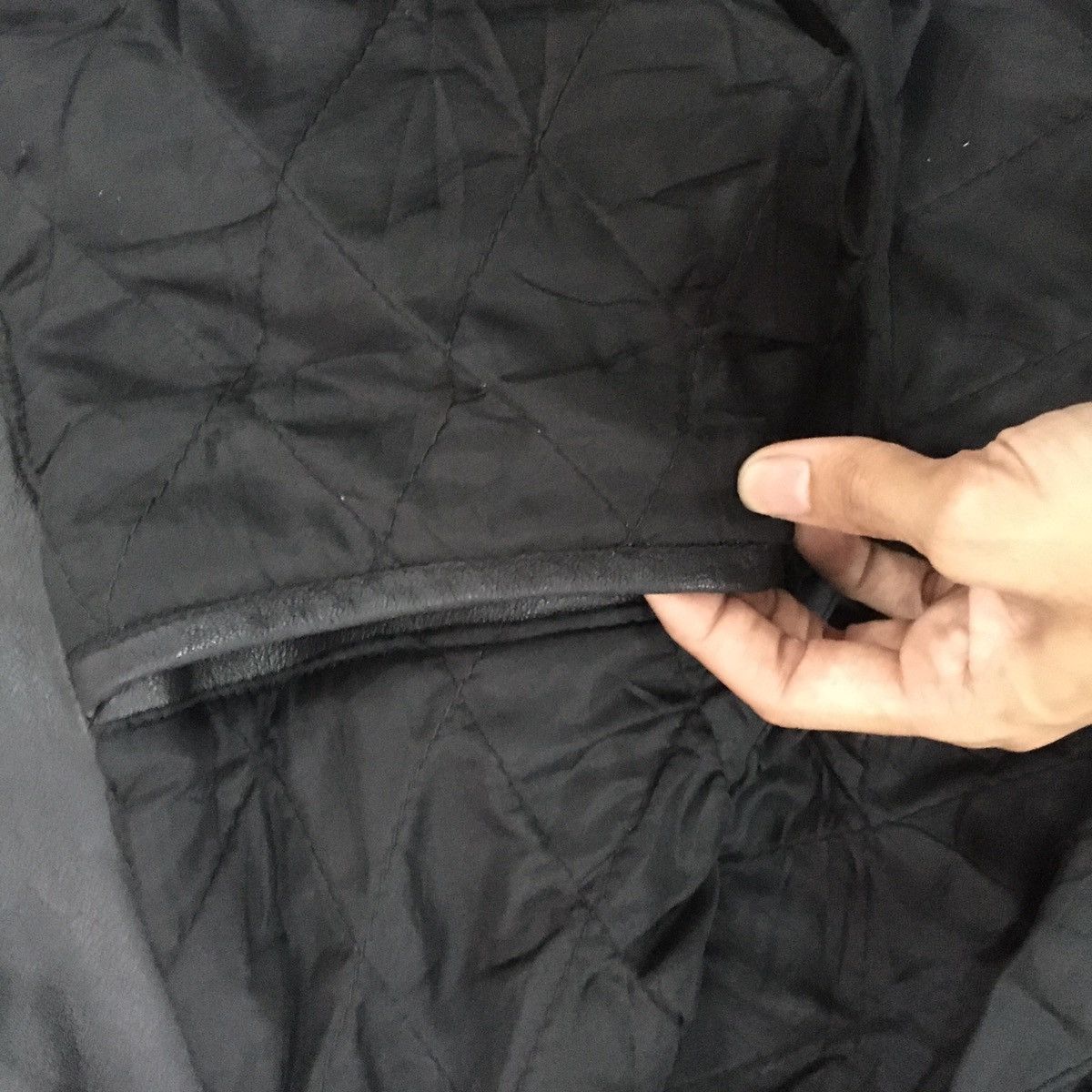 Genuine Leather Vintage Leather Jacket Double Collar Punk Style Size US S / EU 44-46 / 1 - 15 Thumbnail