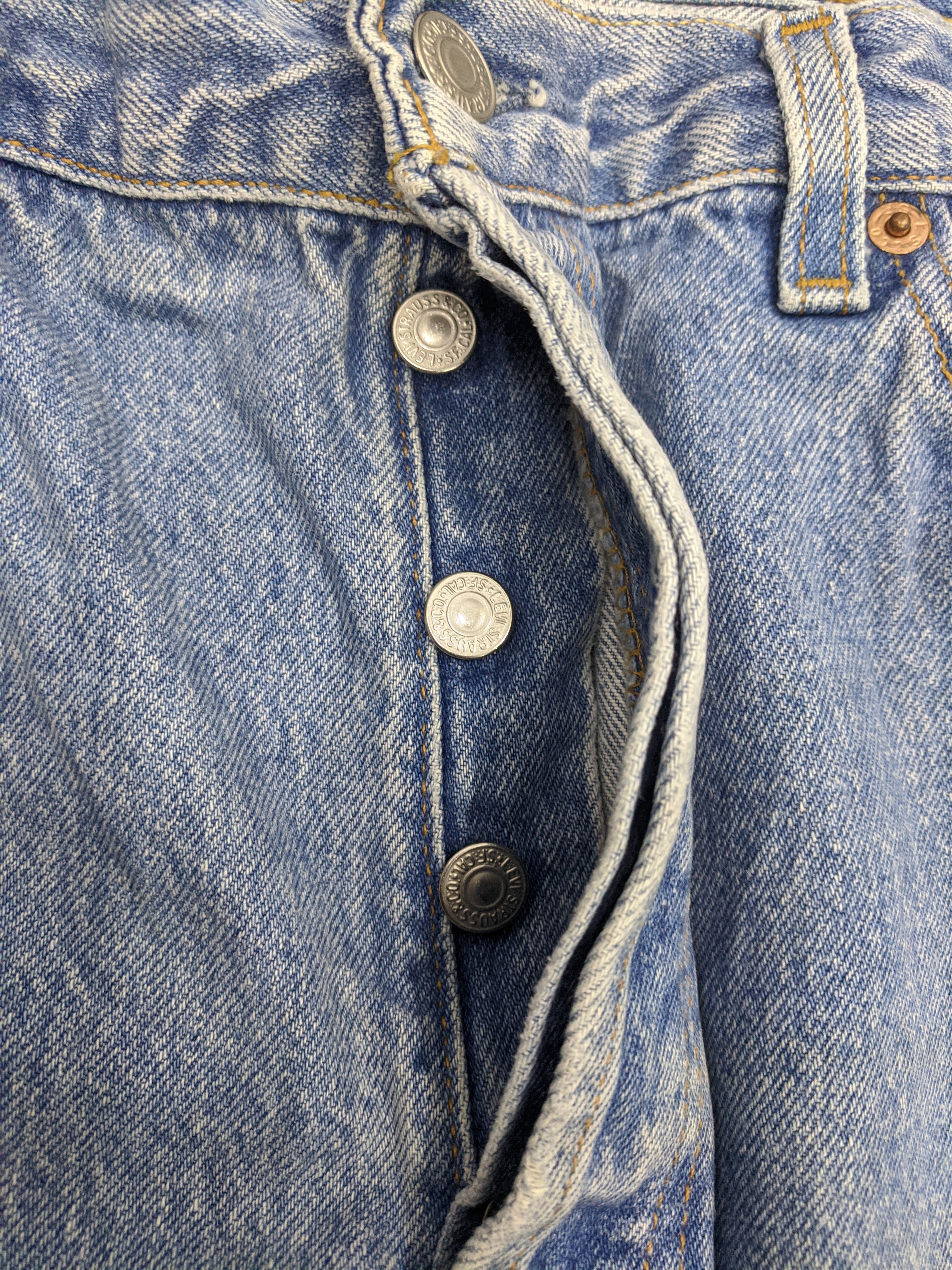 Levi's Vintage 90s Levis 501 Jeans DP0820 Size US 34 / EU 50 - 10 Thumbnail