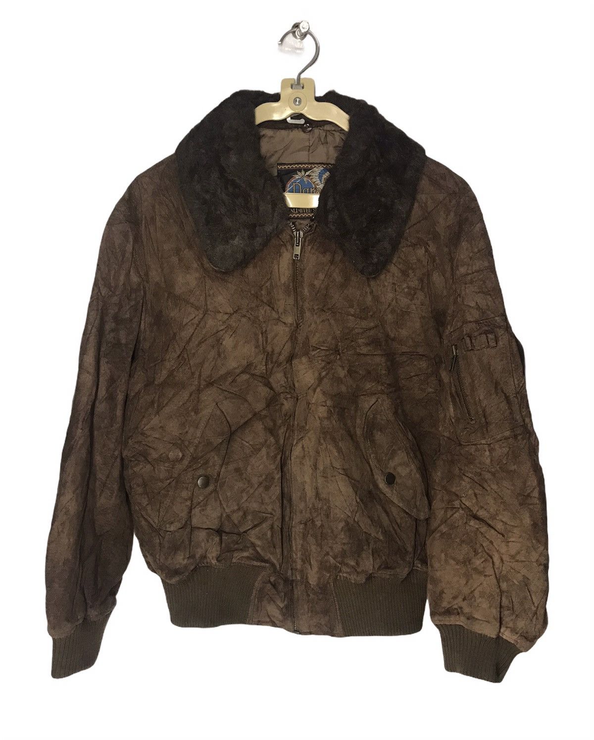 Leather × Vintage Flight Leather zipper jacket by Dgrace Size US M / EU 48-50 / 2 - 1 Thumbnail
