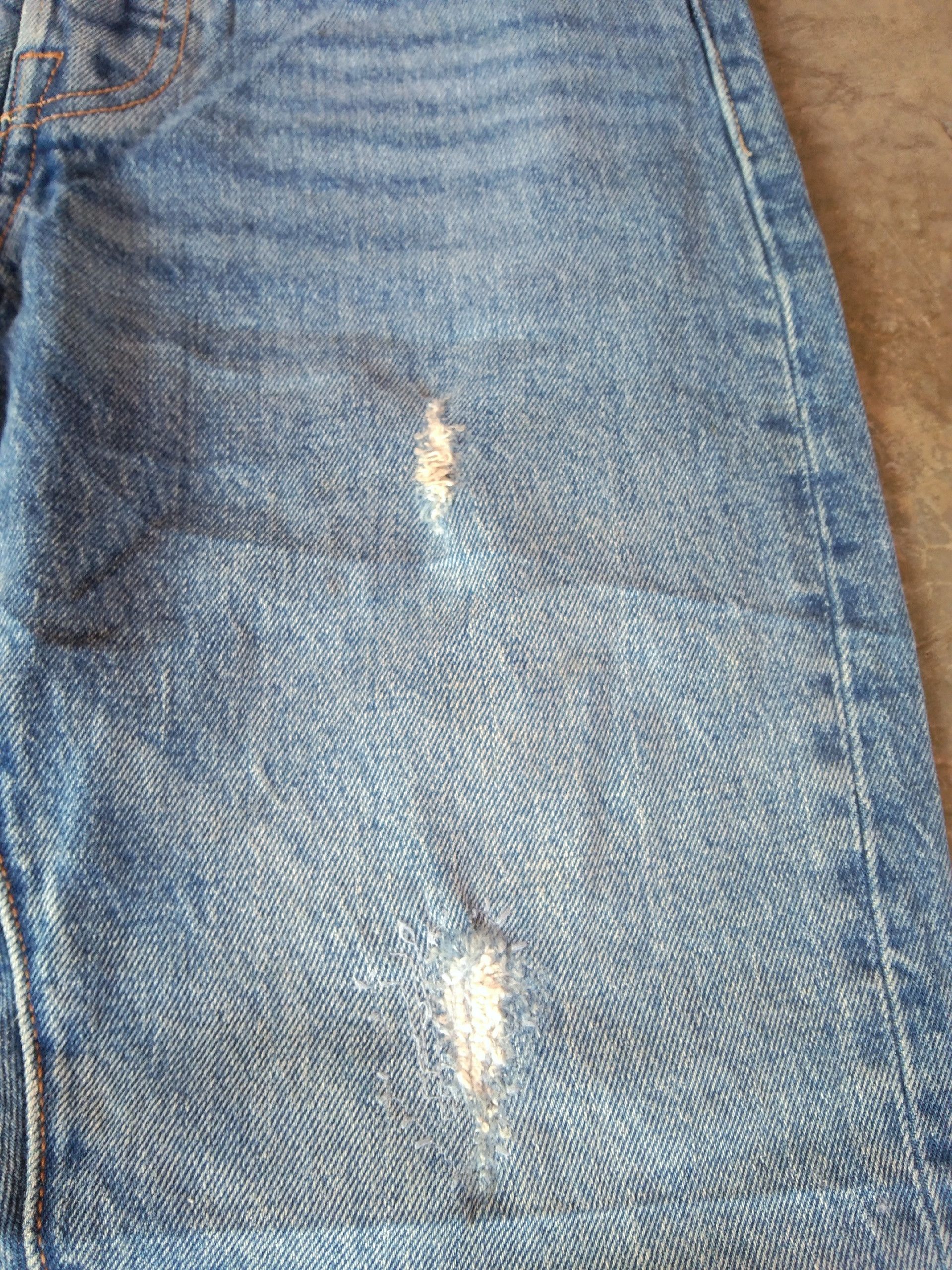 Levi's Vintage Levi's 501 Skinny Distressed Jeans 26x29 Size US 26 / EU 42 - 7 Thumbnail