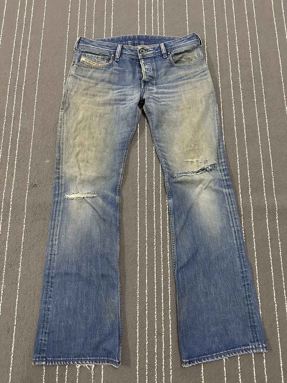 FINAL DROP🔥VINTAGE DIESEL FLARE PUNK BAGGY COWBOY GORPCORE