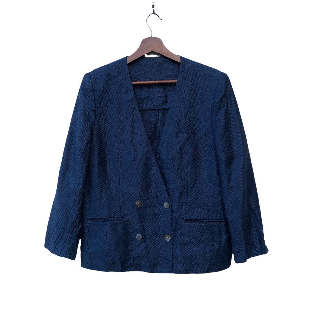 Burberry BURBERRY WITHOUT COLLAR JACKET Size US M / EU 48-50 / 2 - 1 Thumbnail