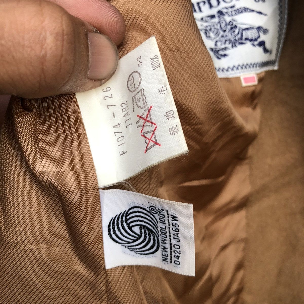 Burberry VTG BURBERRY PRORSUM PURE WOOL JACKET Size M / US 6-8 / IT 42-44 - 6 Thumbnail