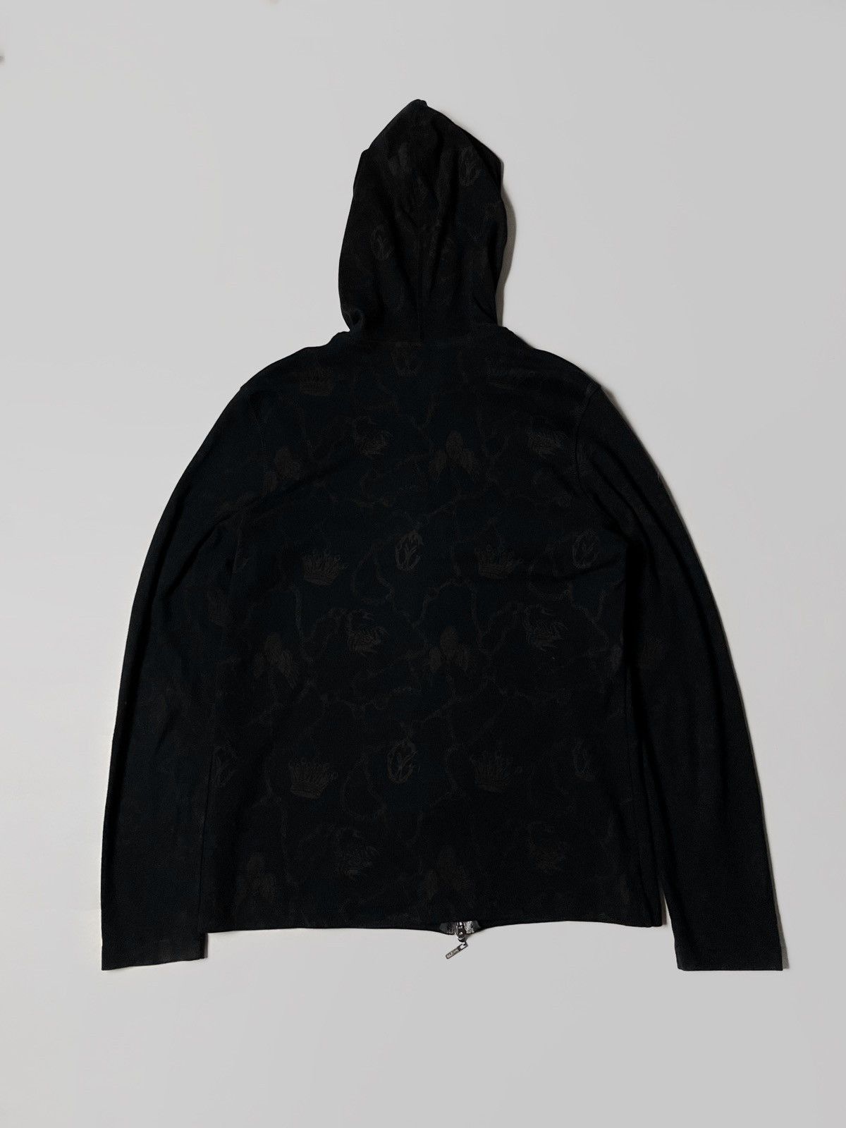 Japanese Brand Vintage zip hoodie 2TK Ed Hardy style Size L / US 10 / IT 46 - 2 Thumbnail