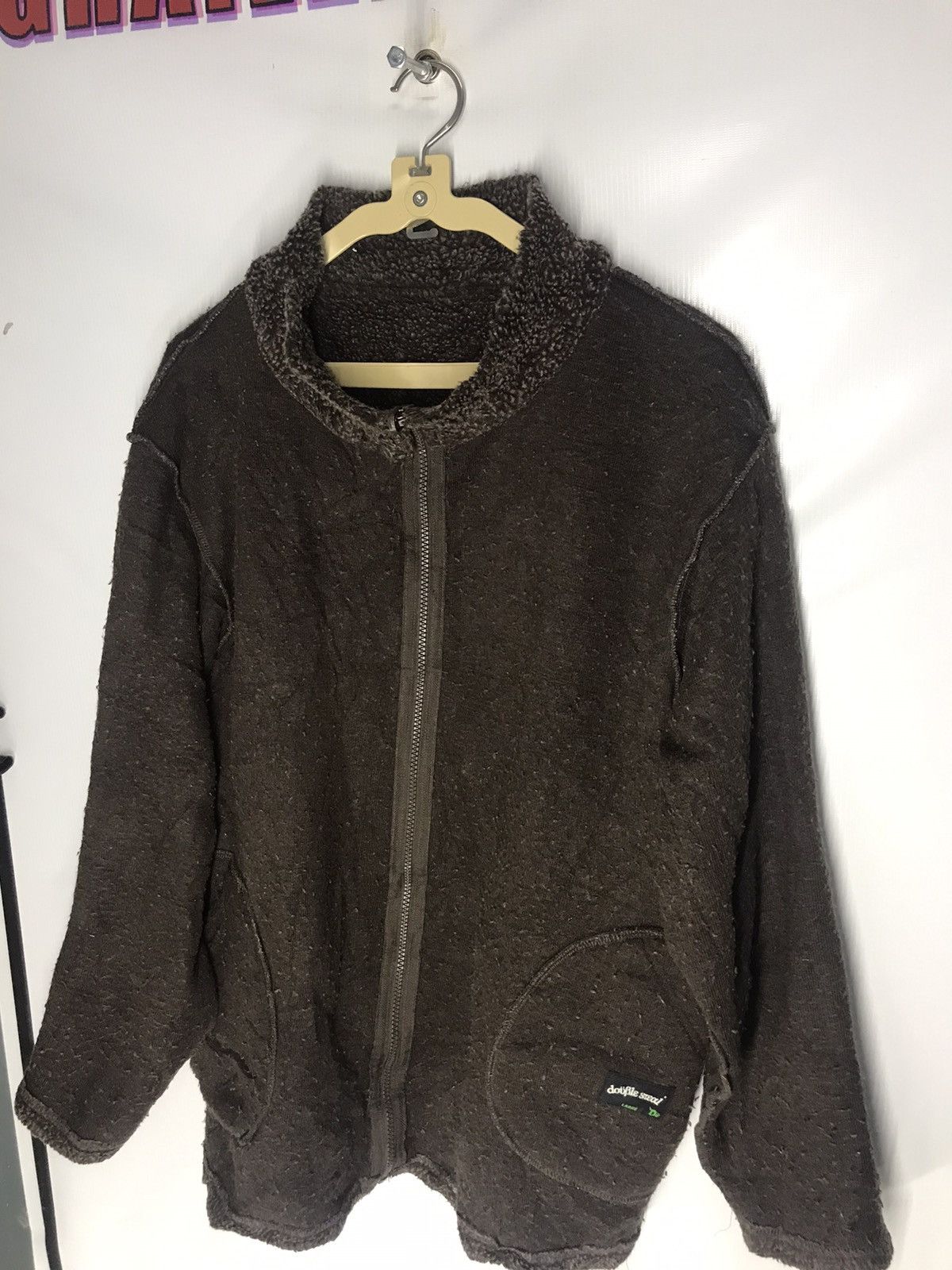 Other Urban comport double steal reversible fleece jacket Size US L / EU 52-54 / 3 - 5 Thumbnail