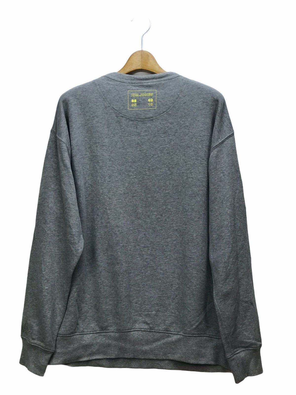 Japanese Brand Kim Jones X Gu Embriodery Sweatshirt Size US XL / EU 56 / 4 - 2 Thumbnail